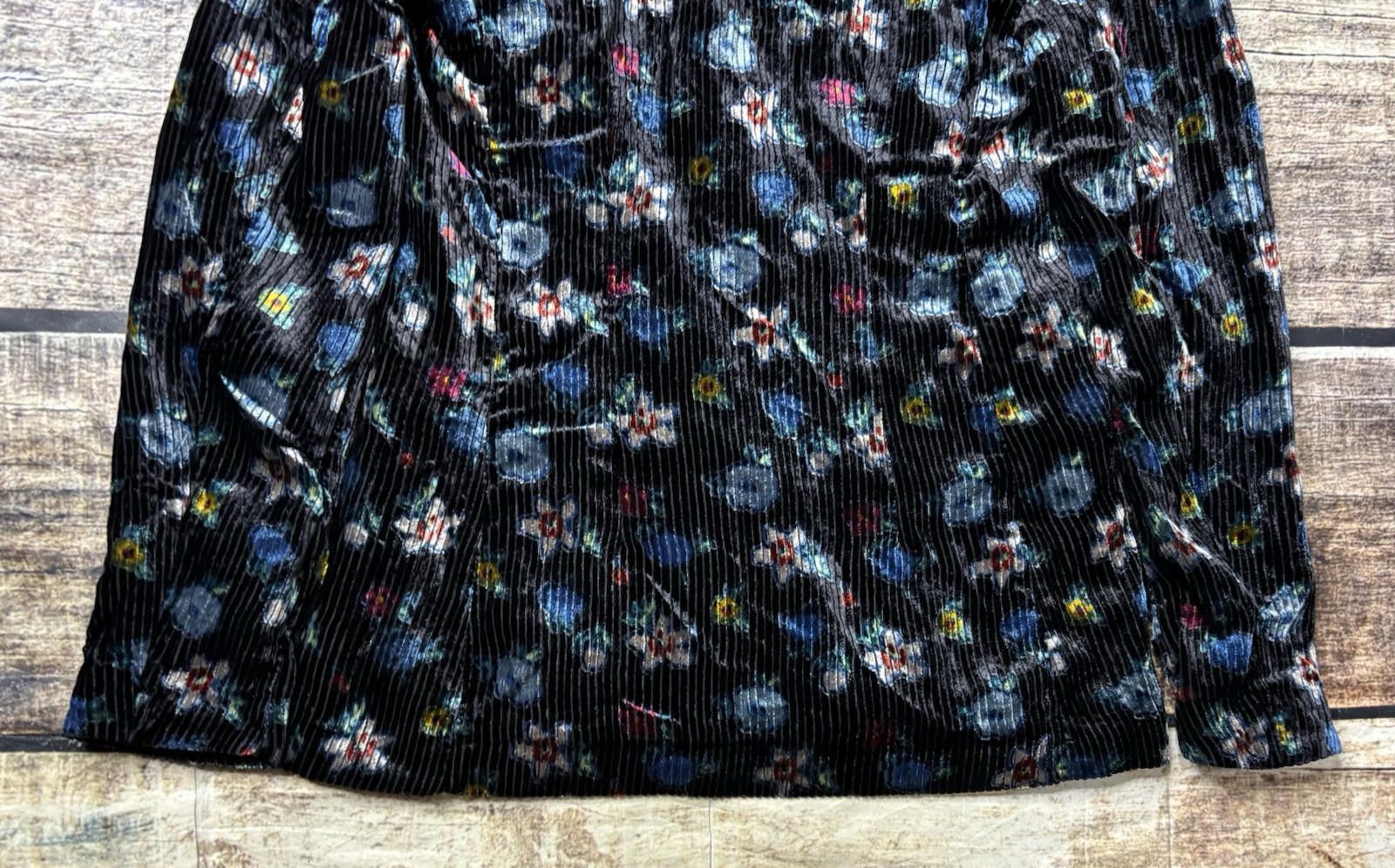 Anthropologie Anthropologie Ett:Twa Blazer Jacket Women's 6 Floral Velvet Size M / US 6-8 / IT 42-44 - 8 Thumbnail