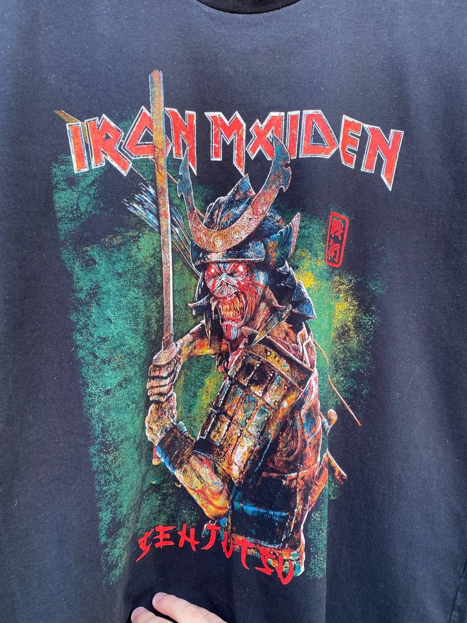 Band Tees Iron Maden vintage rock band tee Size US S / EU 44-46 / 1 - 2 Thumbnail