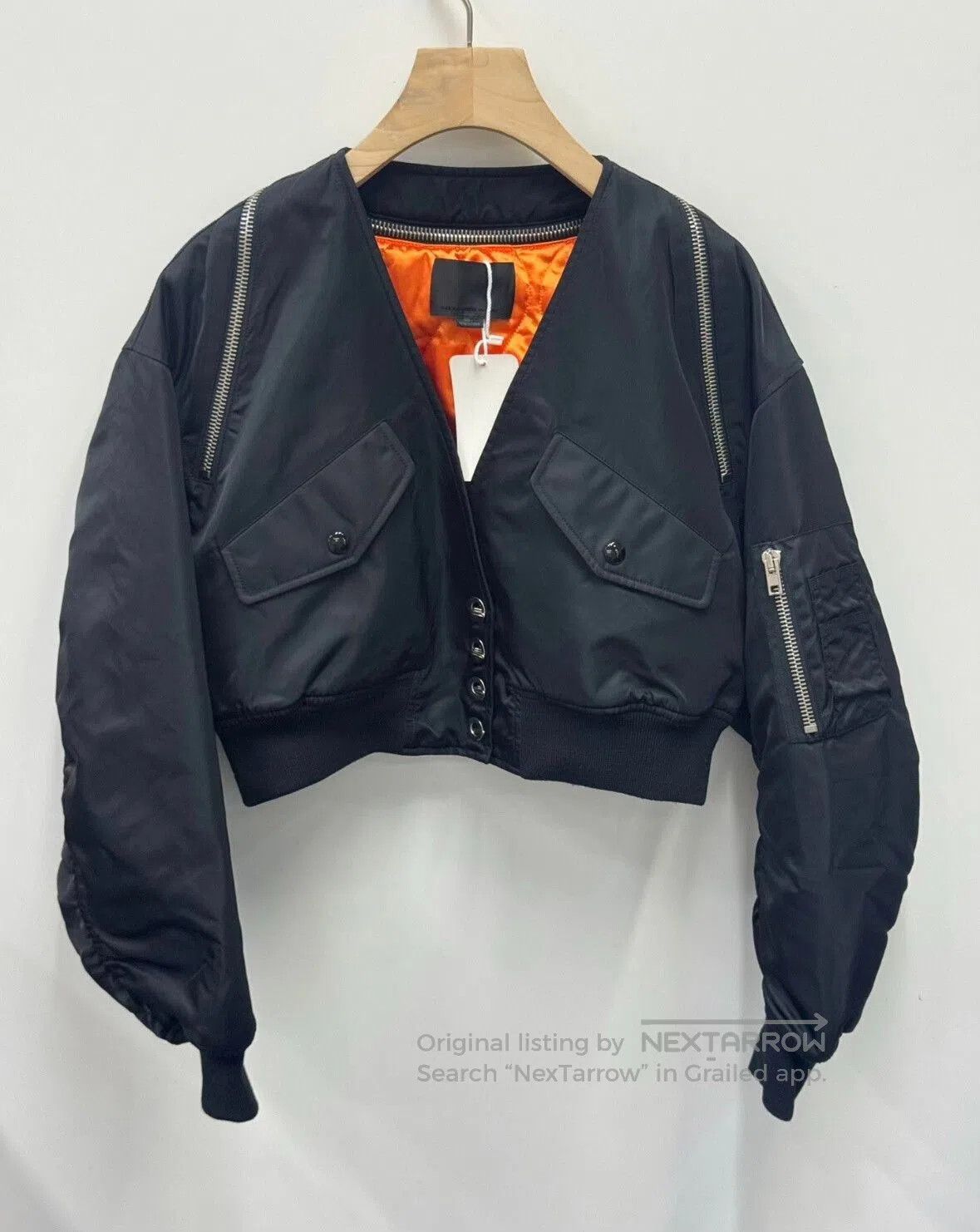 Alexander Wang Alexander Wang Women's Short Jacket. Size S / US 4 / IT 40 - 1 Thumbnail