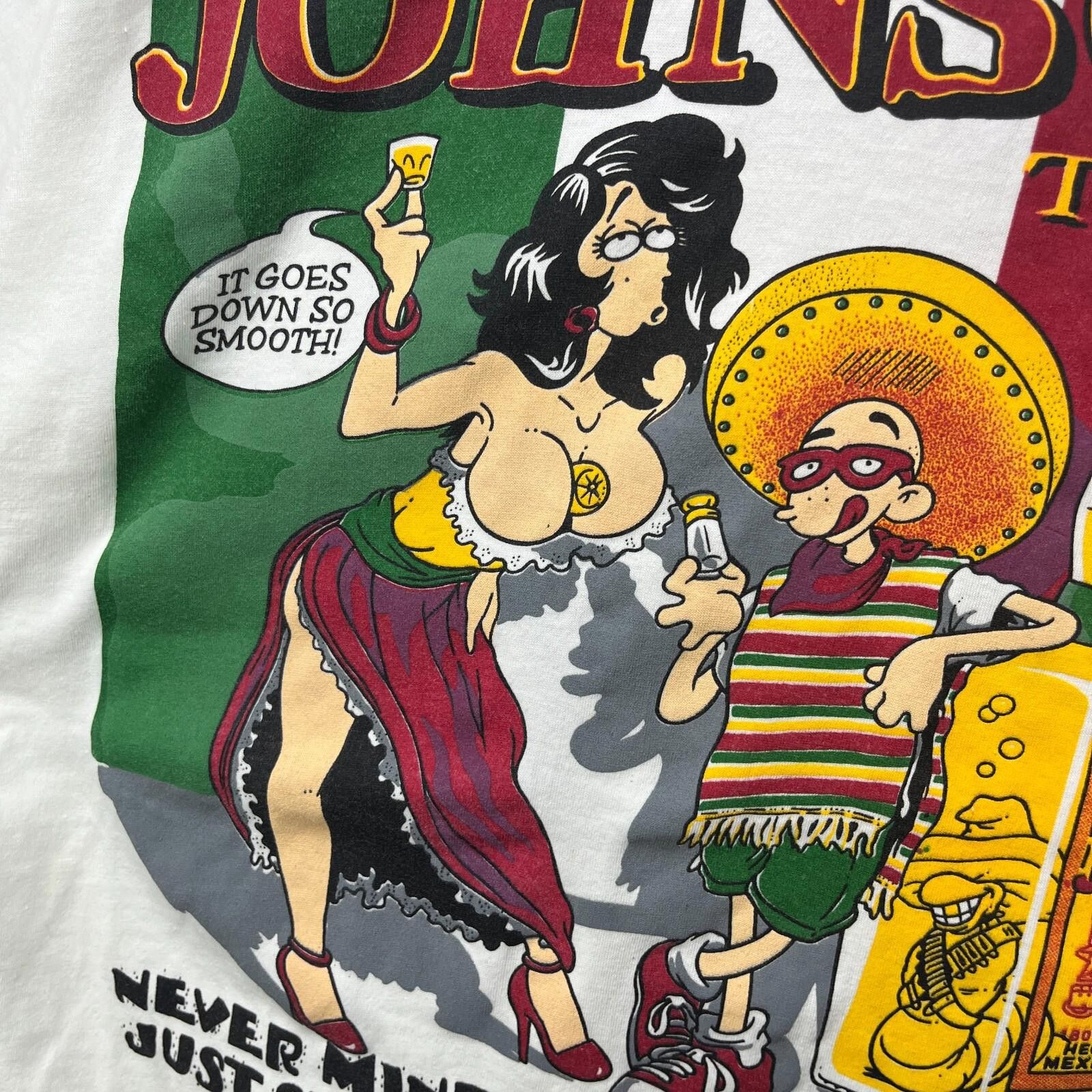 Vintage Vintage 90s El Grande Johnson Mexico Tequila T-shirt Large Size US L / EU 52-54 / 3 - 7 Thumbnail