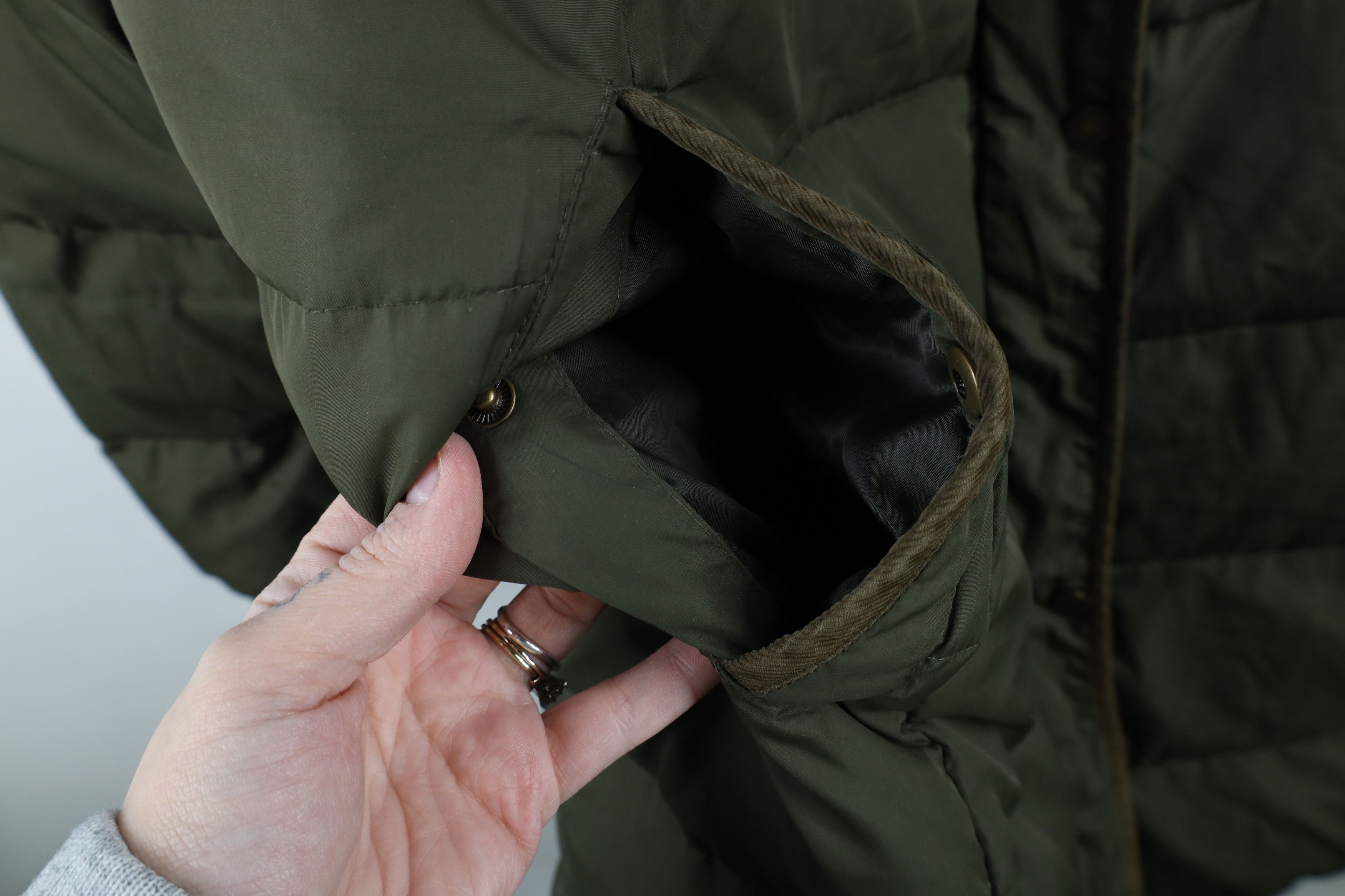 Ralph Lauren × Vintage Vintage 90s Ralph Lauren Fur Trim Down Hooded Puffer Jacket Size 3XL / US 20-22 - 8 Thumbnail
