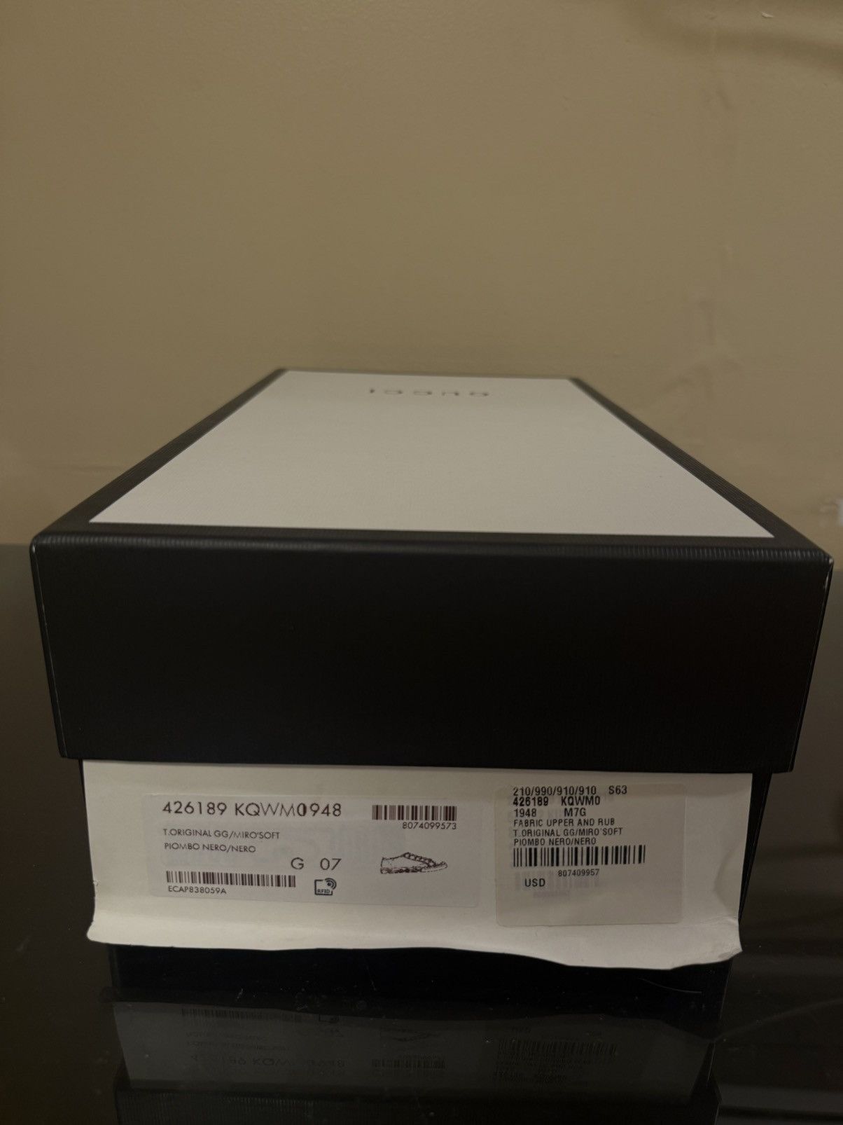 Gucci Gucci GG Canvas and Leather Low Top Sneaker Size US 8 / EU 41 - 11 Thumbnail
