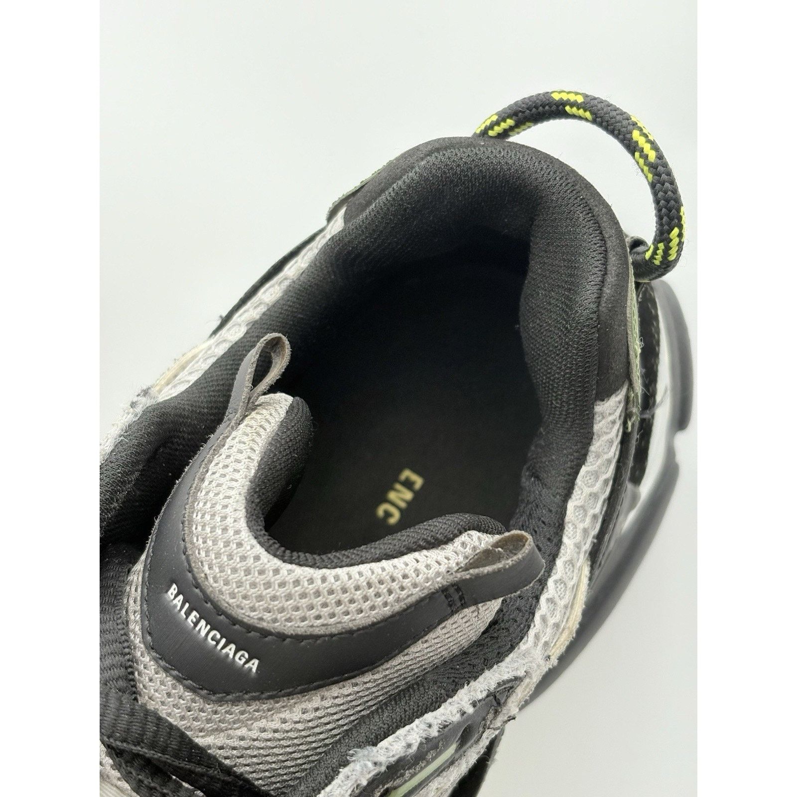 Balenciaga Balenciaga Runner 2.0 ' Silver Neon Yellow ' | SUPER CLEAN! Size US 13 / EU 46 - 6 Thumbnail