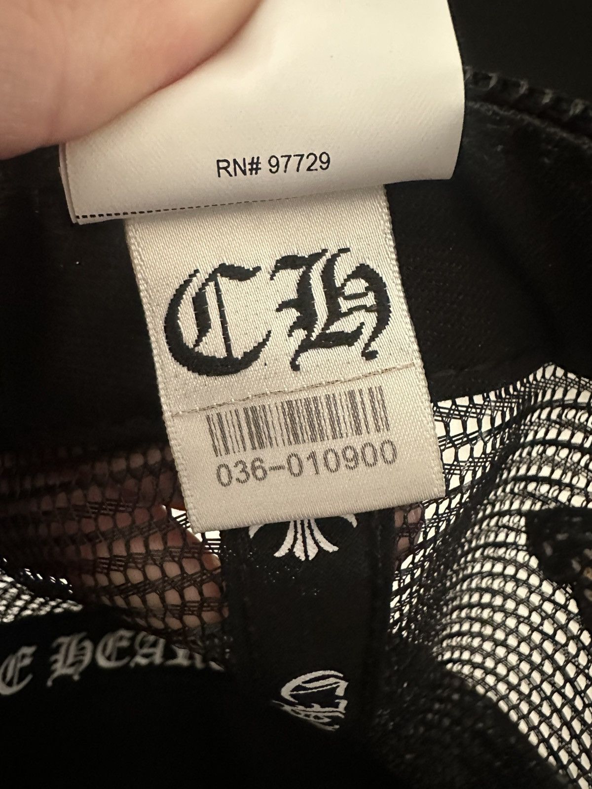 Chrome Hearts Chrome Hearts Camo Plus Cross Seal Hat Size ONE SIZE - 6 Thumbnail
