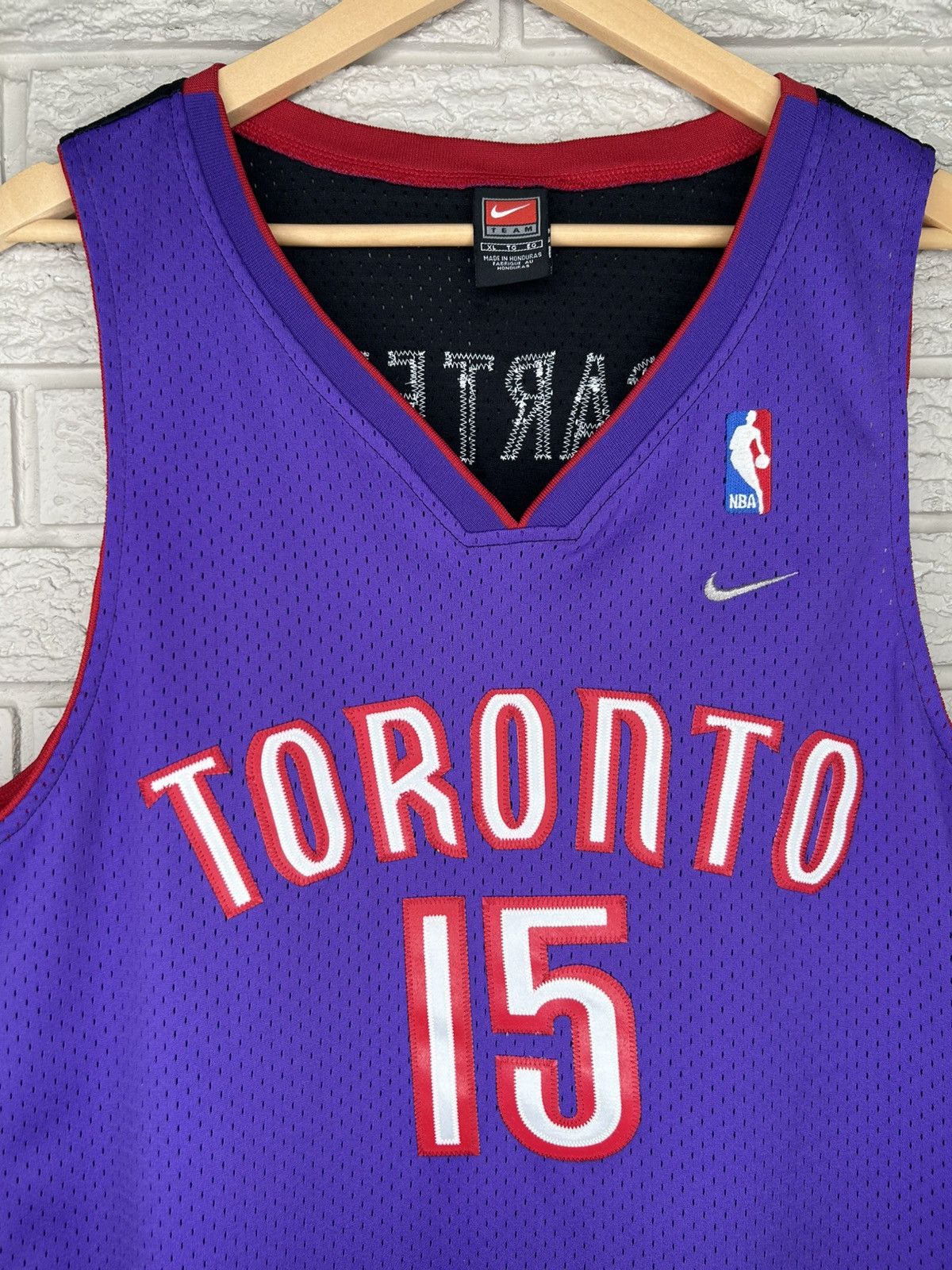Nike Vintage 90s Nike Toronto Raptors Vince Carter Jersey Size US XL / EU 56 / 4 - 3 Thumbnail