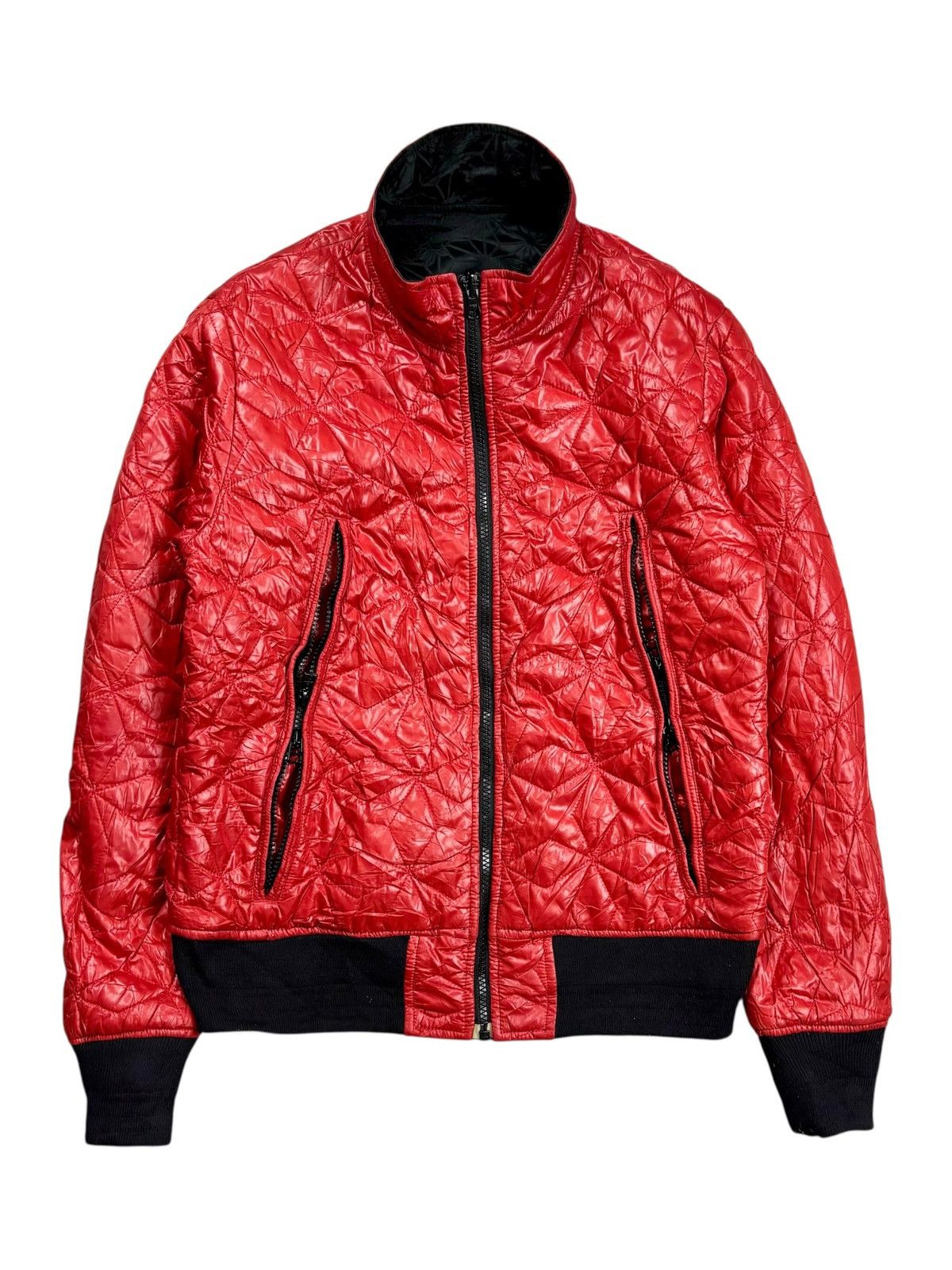 BUFFALO BOBS 2000s Takeo Kikuchi Jacquard Flower Reversible Jacket Size US M / EU 48-50 / 2 - 8 Thumbnail