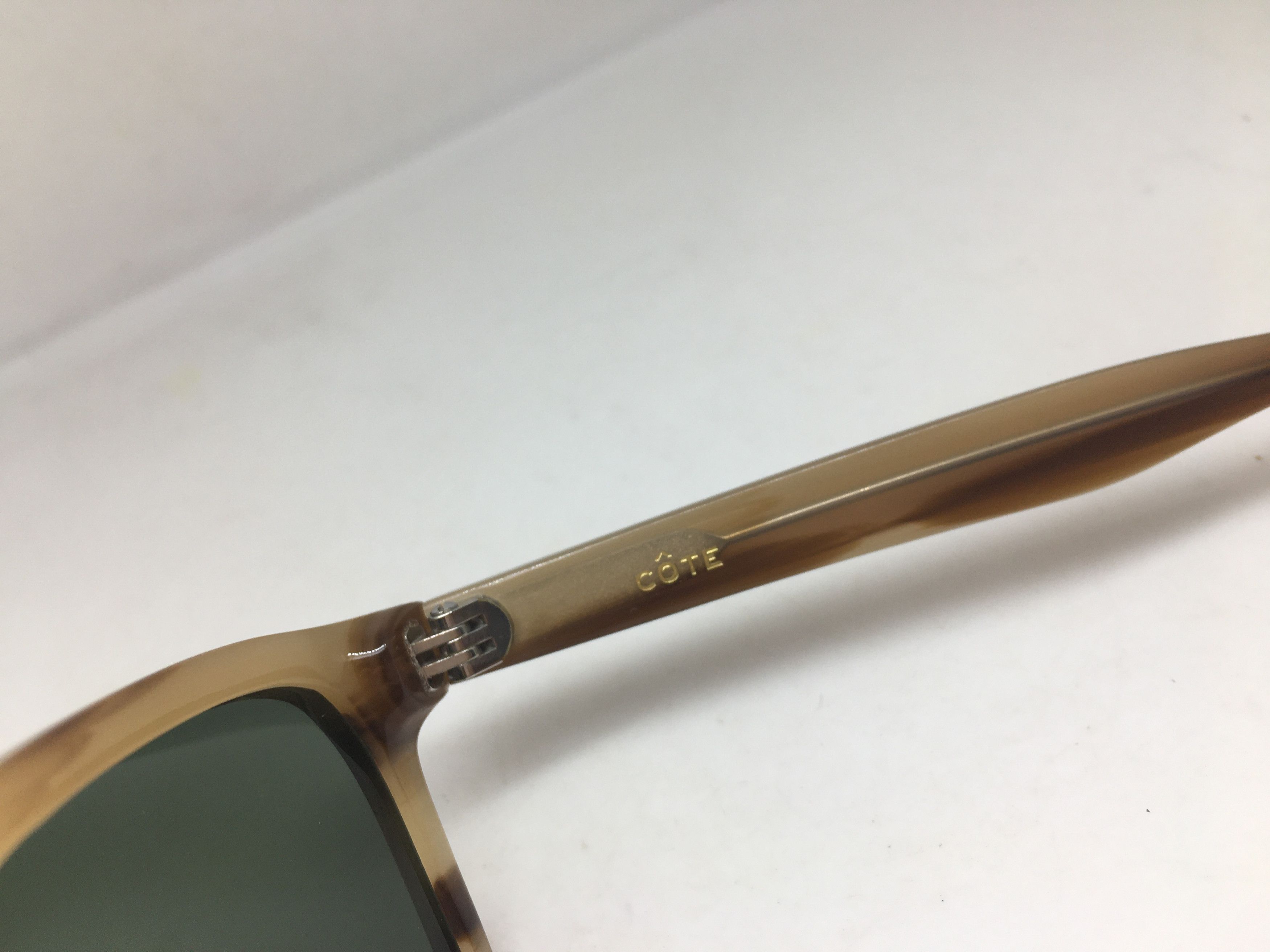 Other COTE Handmade Brown Acetate Retro Sunglasses Frame Size ONE SIZE - 4 Thumbnail