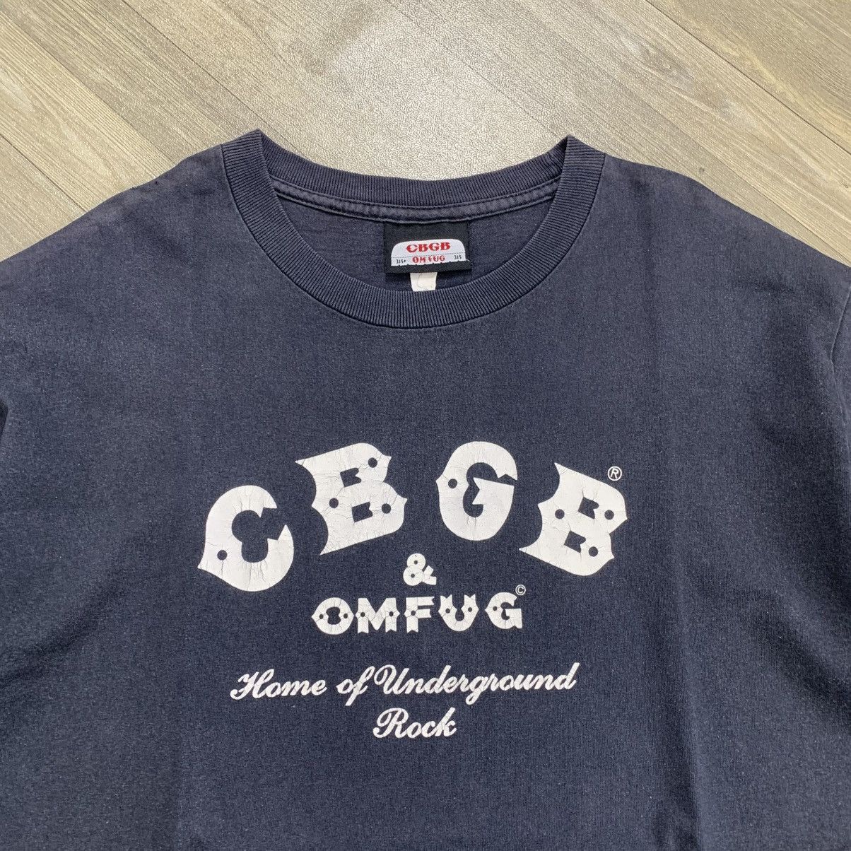 Band Tees CBGB Omfug Home Of Underground Rock Tshirt Size US L / EU 52-54 / 3 - 2 Thumbnail