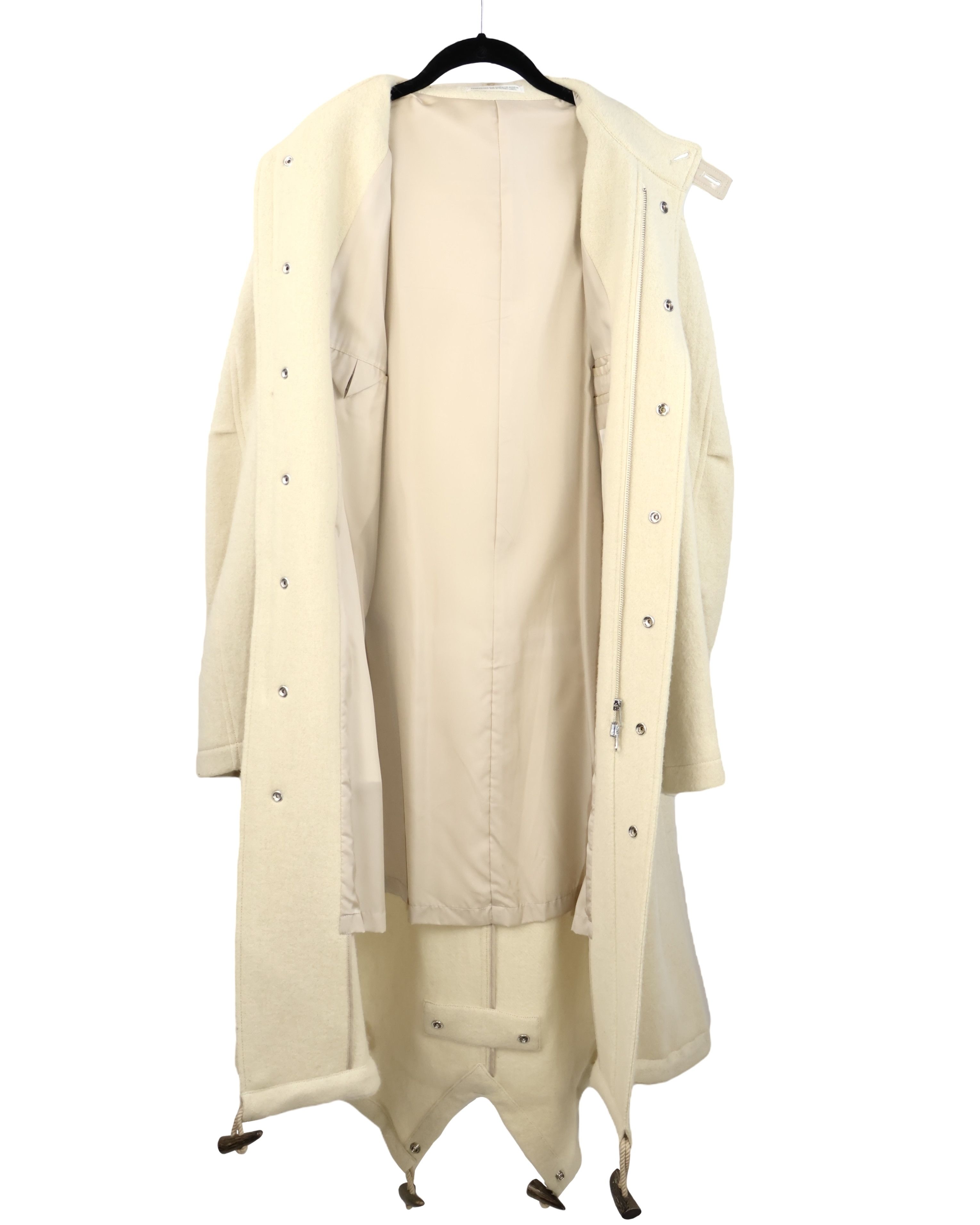Yohji Yamamoto long wool coat
