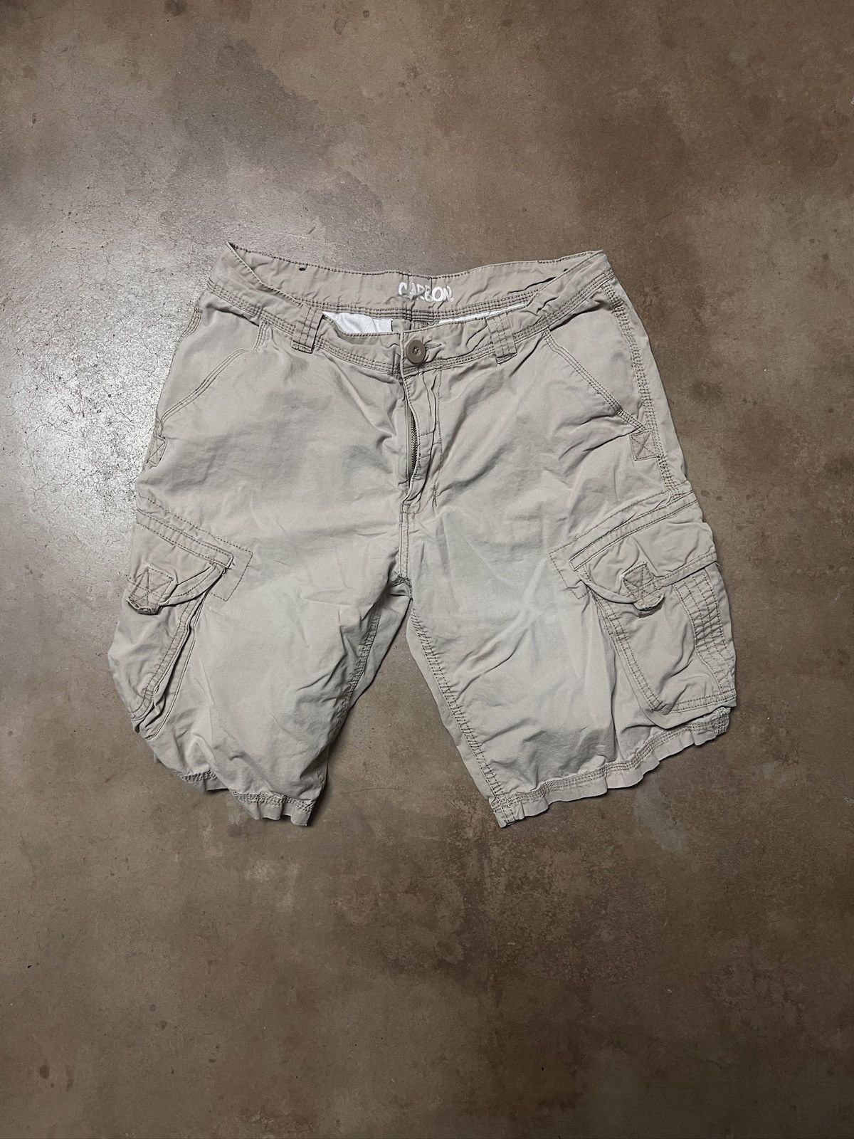 Vintage Carbon Cargo Shorts Size US 32 / EU 48 - 1 Thumbnail