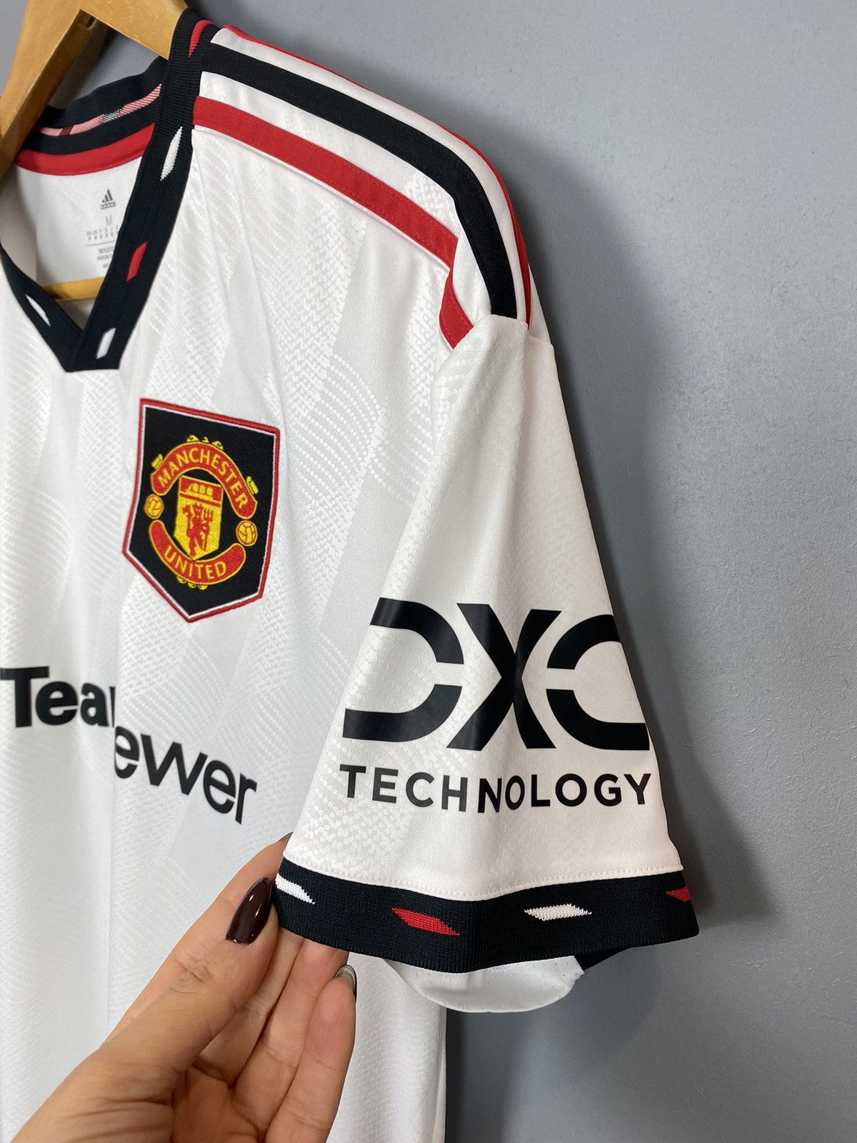 Adidas 2021-2022 Manchester United Shirt Home Kit Adidas Size M Size US M / EU 48-50 / 2 - 5 Thumbnail