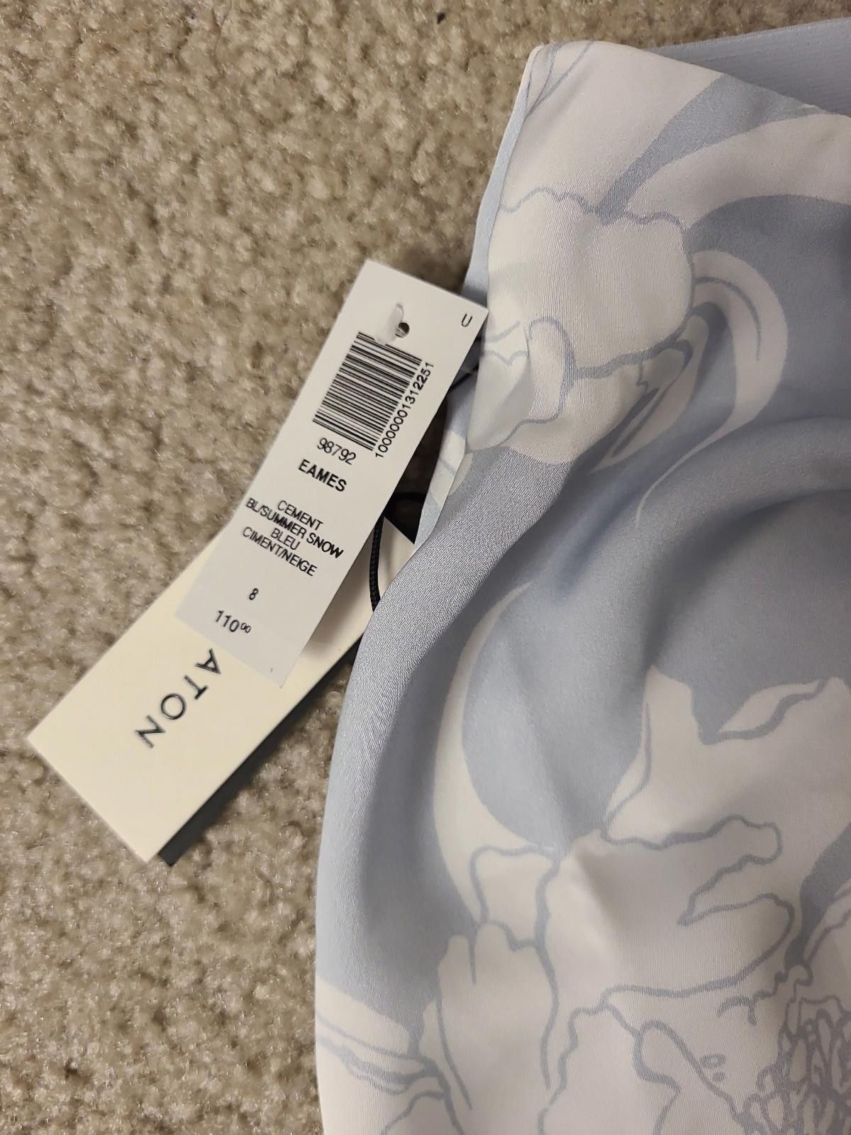 Aritzia Aritzia Babaton Floral Print Midi Skirt Eames Skirt Size 32" / US 10 / IT 46 - 4 Thumbnail