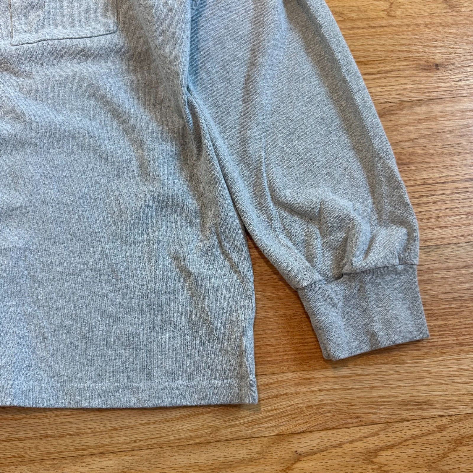 Paa House of Paa Long Heavyweight Sleeve Tee Two Heather Grey Size US XXL / EU 58 / 5 - 9 Thumbnail