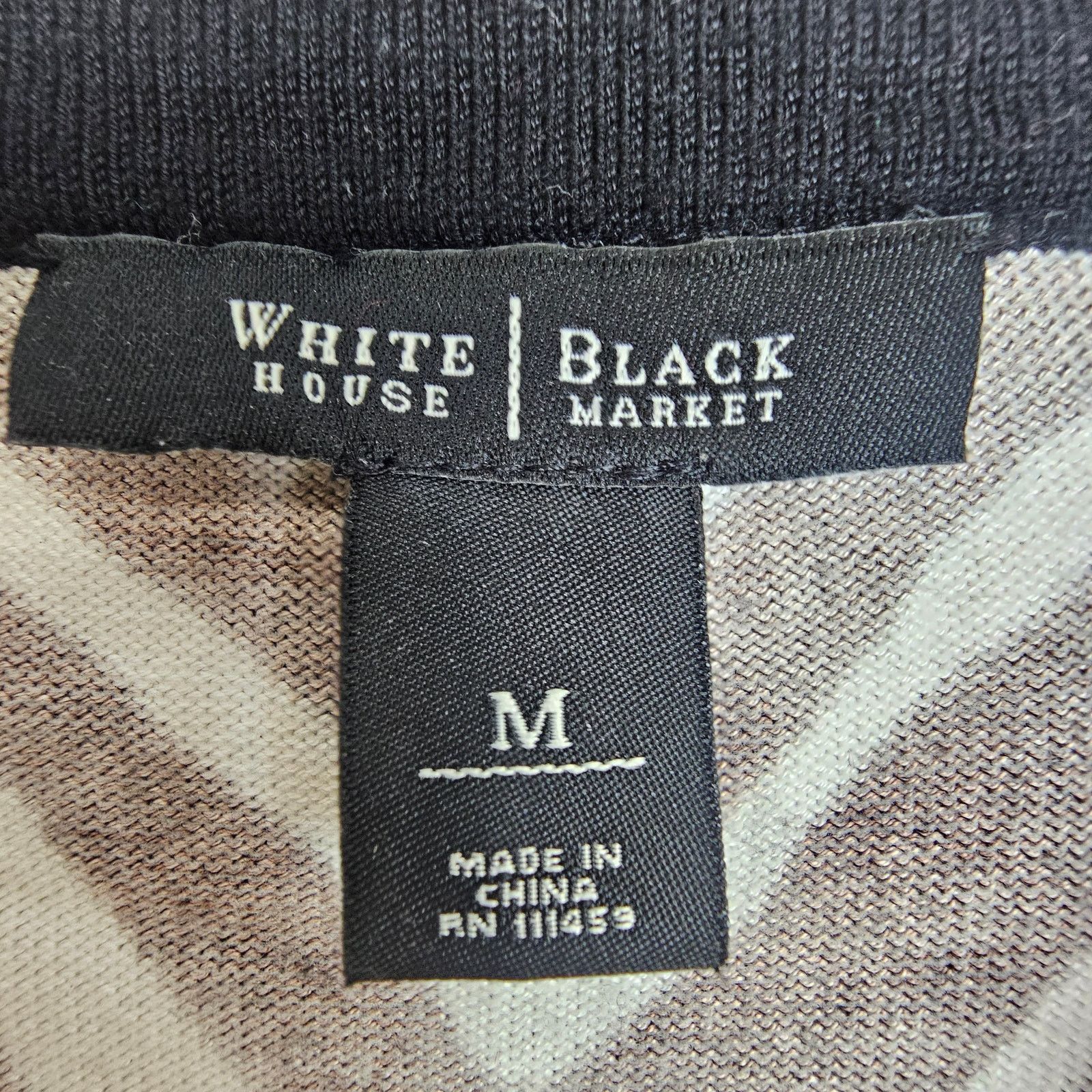 White House Black Market White House Black Market Zebra Print Cardigan Size M Clasp Size M / US 6-8 / IT 42-44 - 7 Thumbnail