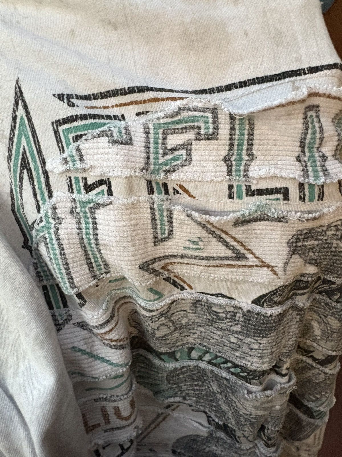 Affliction × Vintage Affliction ironsmiths double layer snake tee Size US XL / EU 56 / 4 - 4 Thumbnail