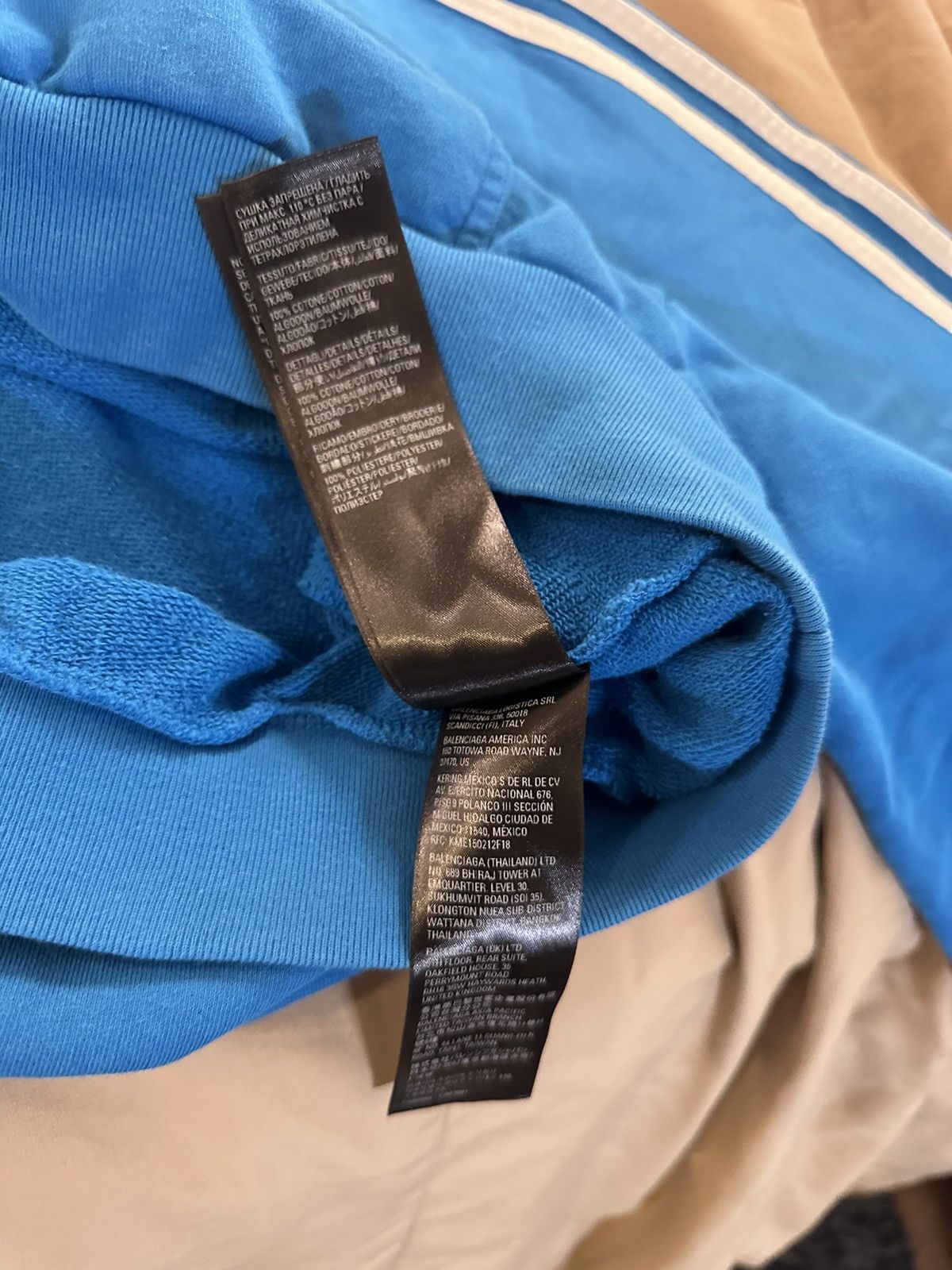 Adidas × Balenciaga Blue balenciaga adidas hoodie Size US M / EU 48-50 / 2 - 7 Thumbnail