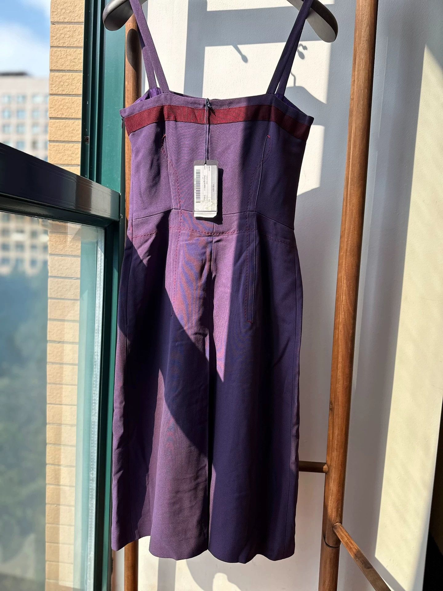 Prada Prada Runway Cami Dress 38 99 New w/ Tags & Soft Boning Size XS / US 0-2 / IT 36-38 - 4 Thumbnail
