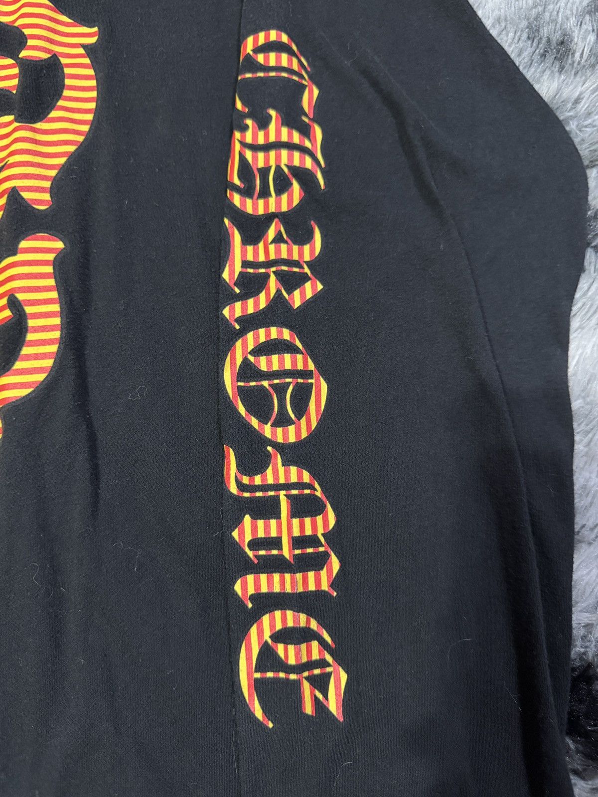 Chrome Hearts Chrome Hearts Orange Dagger Longsleeve Shirt Size US L / EU 52-54 / 3 - 3 Thumbnail