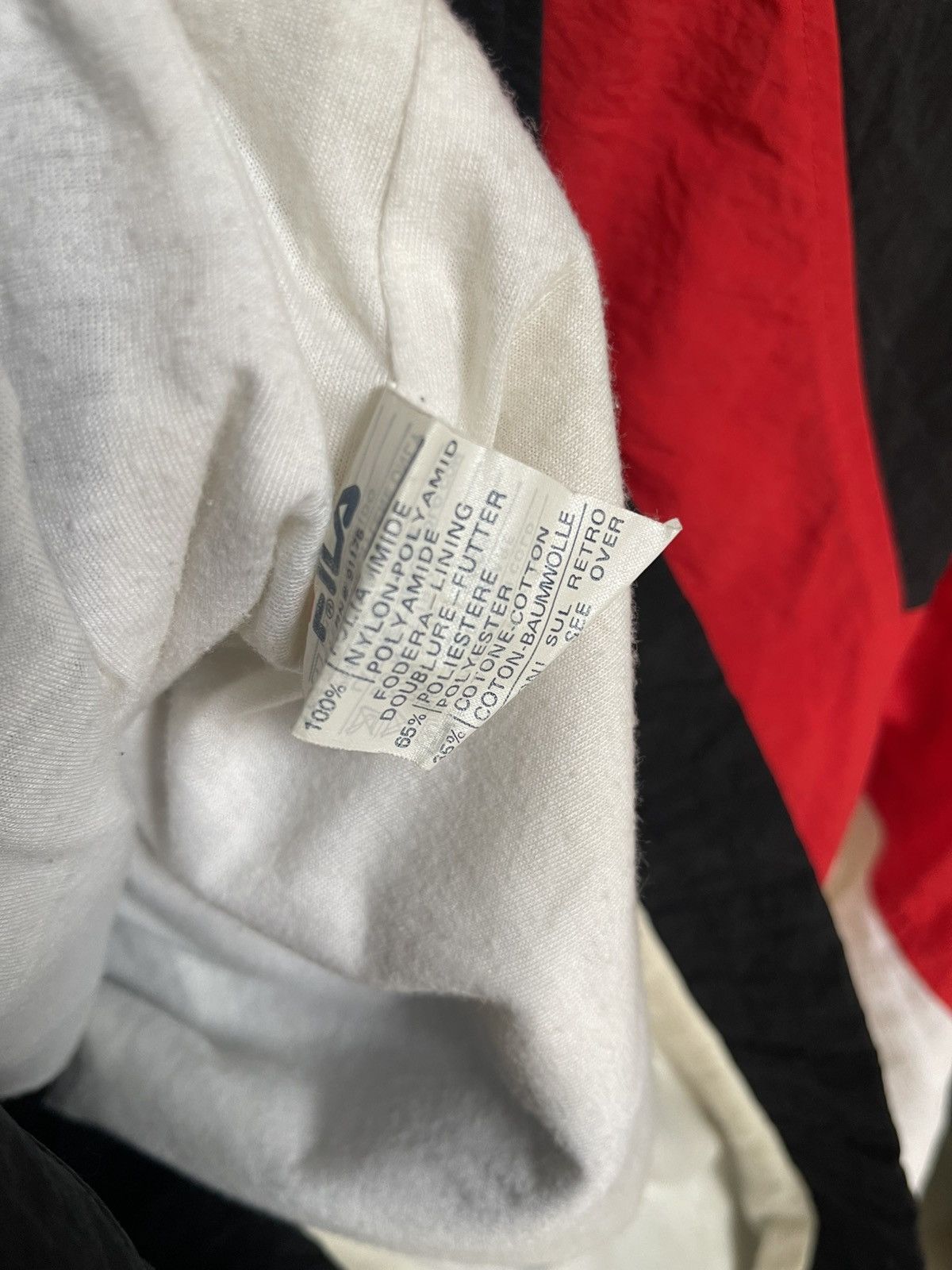 Fila × Vintage Vintage Fila Windbreaker 90s Size US L / EU 52-54 / 3 - 4 Thumbnail