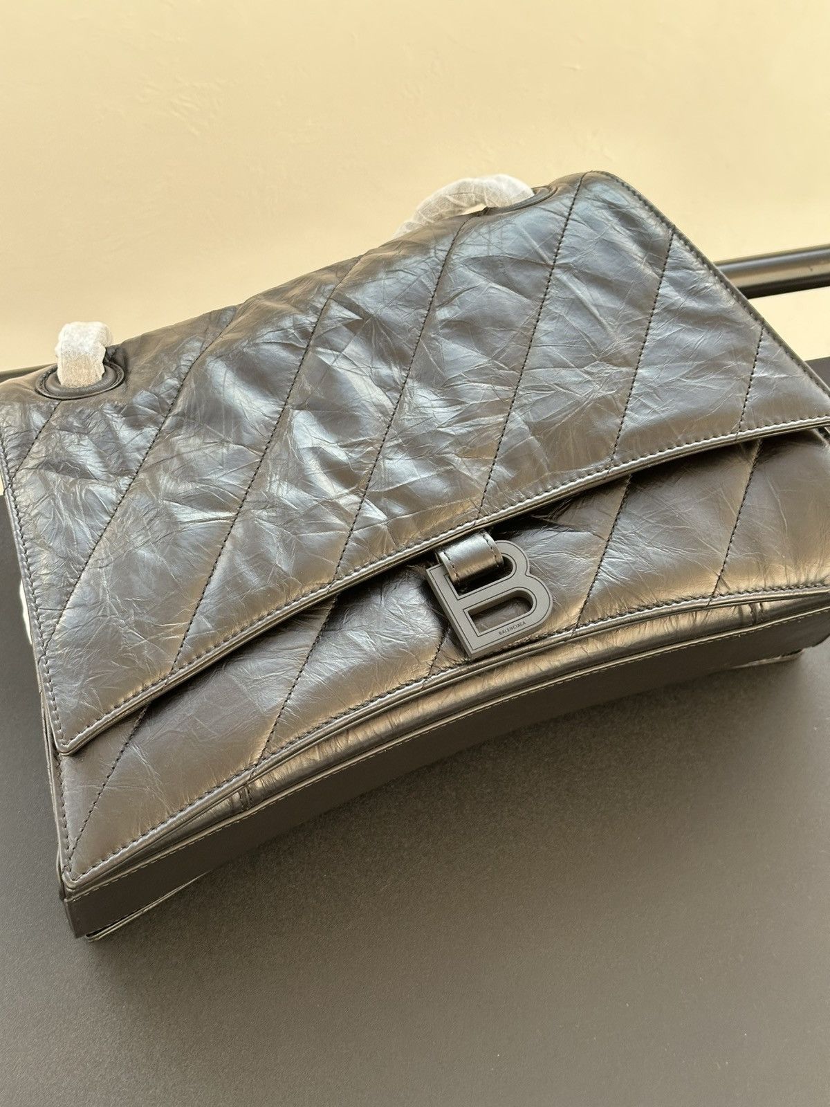 Balenciaga BALENCIAGA Crush Chain Bag Medium Size ONE SIZE - 9 Thumbnail