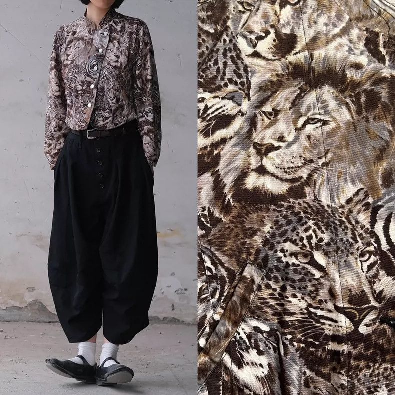 Kenzo KENZO sizeF Wildlife V-neck jacket Size M / US 6-8 / IT 42-44 - 1 Thumbnail