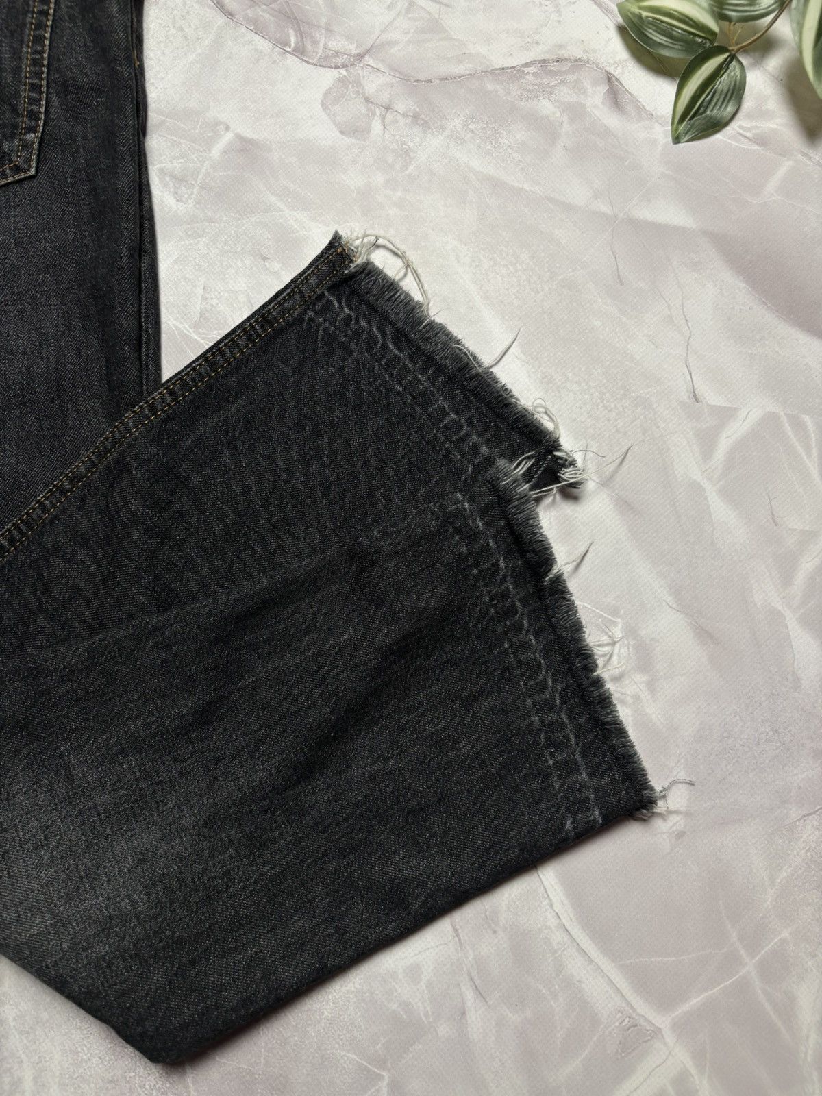Isabel Marant Etoile Isabel Marant Etoile Belden High Rise Straight Jean Faded 34 Size 25" / US 0 / IT 36 - 11 Thumbnail