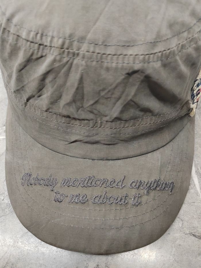 If Six Was Nine Vintage Michel Klein Cadet Style Cap Hat Size ONE SIZE - 4 Thumbnail