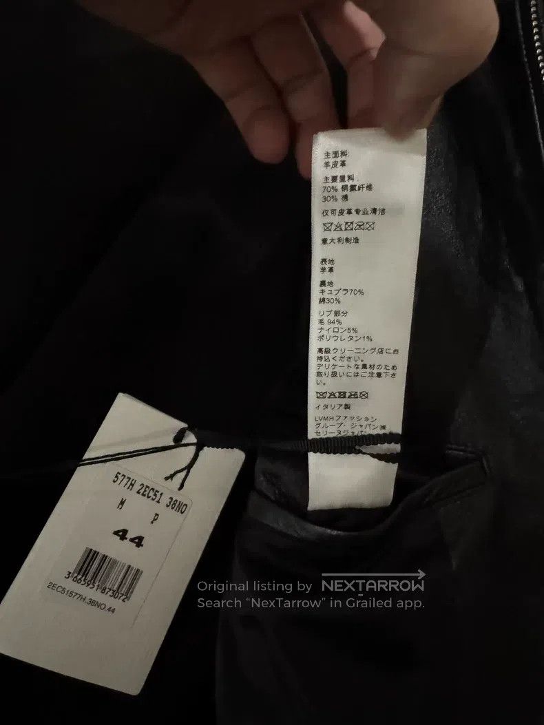 Celine CELINE Leather Jacket Size US S / EU 44-46 / 1 - 6 Thumbnail