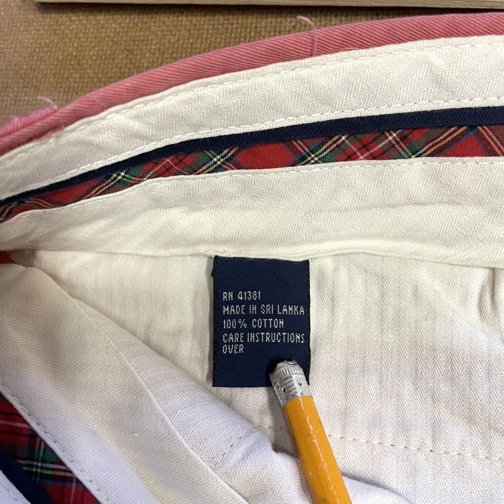 Polo Ralph Lauren Polo Golf Ralph Lauren Shorts Mens 33 Pink Fairway Short Embroidered Crest Casual Chino Pocketed 9in Inseam Mens Regular Classic Button Zipper Fly Size US XS / EU 42 / 0 - 6 Thumbnail