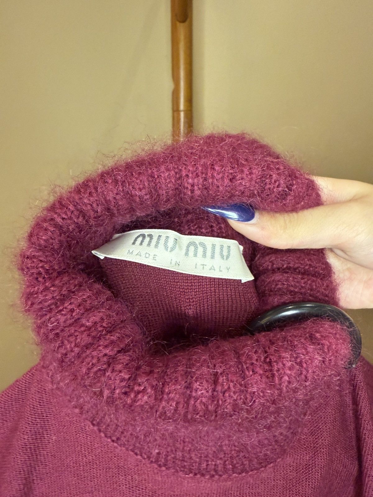 Miu Miu Vintage Miu Miu Mohair knit sweater Size S / US 4 / IT 40 - 3 Thumbnail
