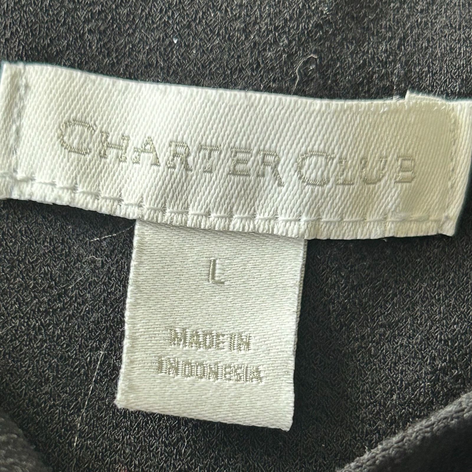 Other Women’s Black Charter Club Blouse | Size Large Size L / US 10 / IT 46 - 7 Thumbnail