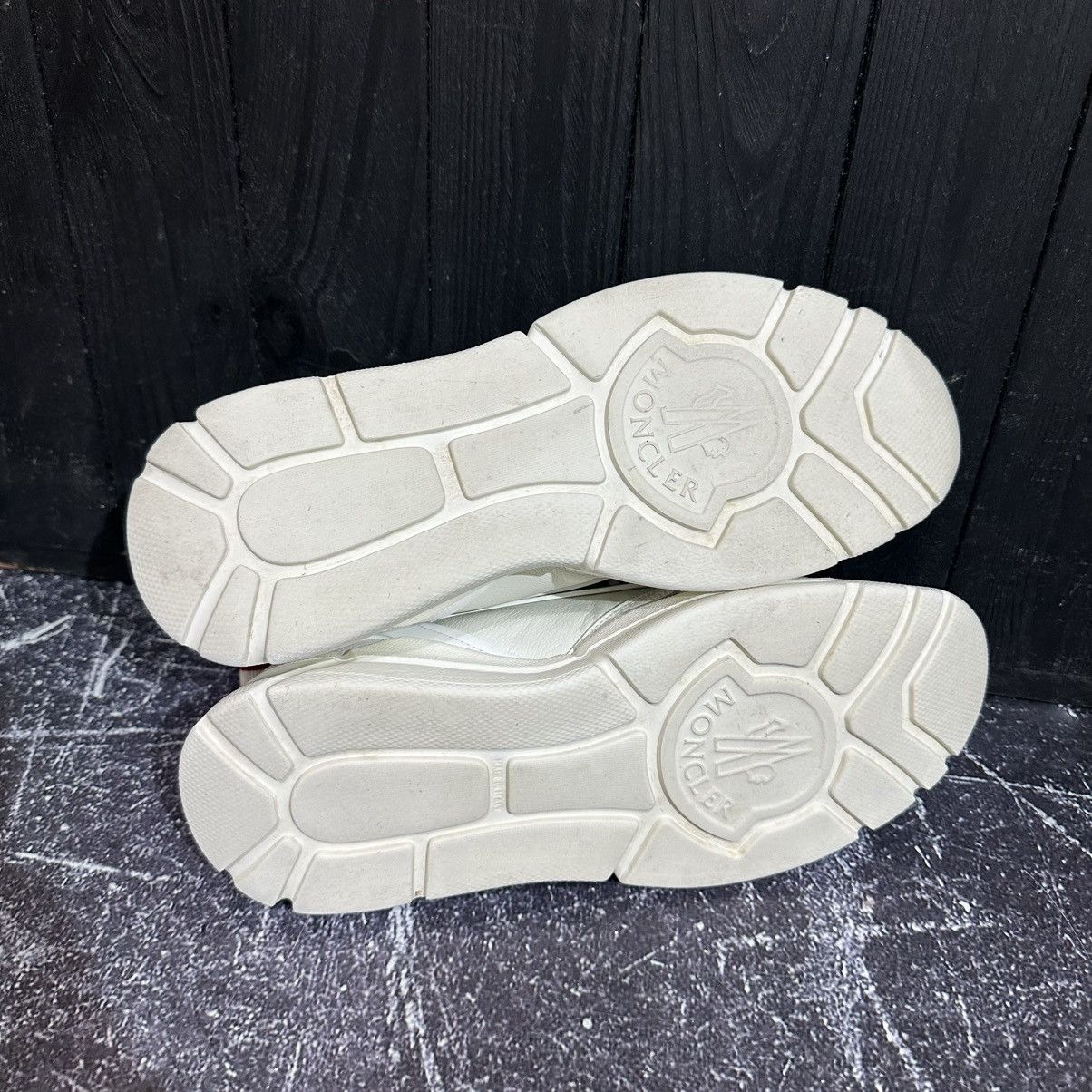 Moncler MONCLER MEN’S White Leather Sneakers Size 43 Size US 10 / EU 43 - 10 Thumbnail