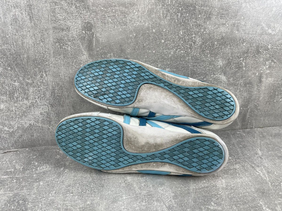 Lacoste × Vintage Vintage Lacoste Rare Archives Y2K Leather White Straps Shoes Size US 6.5 / IT 36.5 - 9 Thumbnail