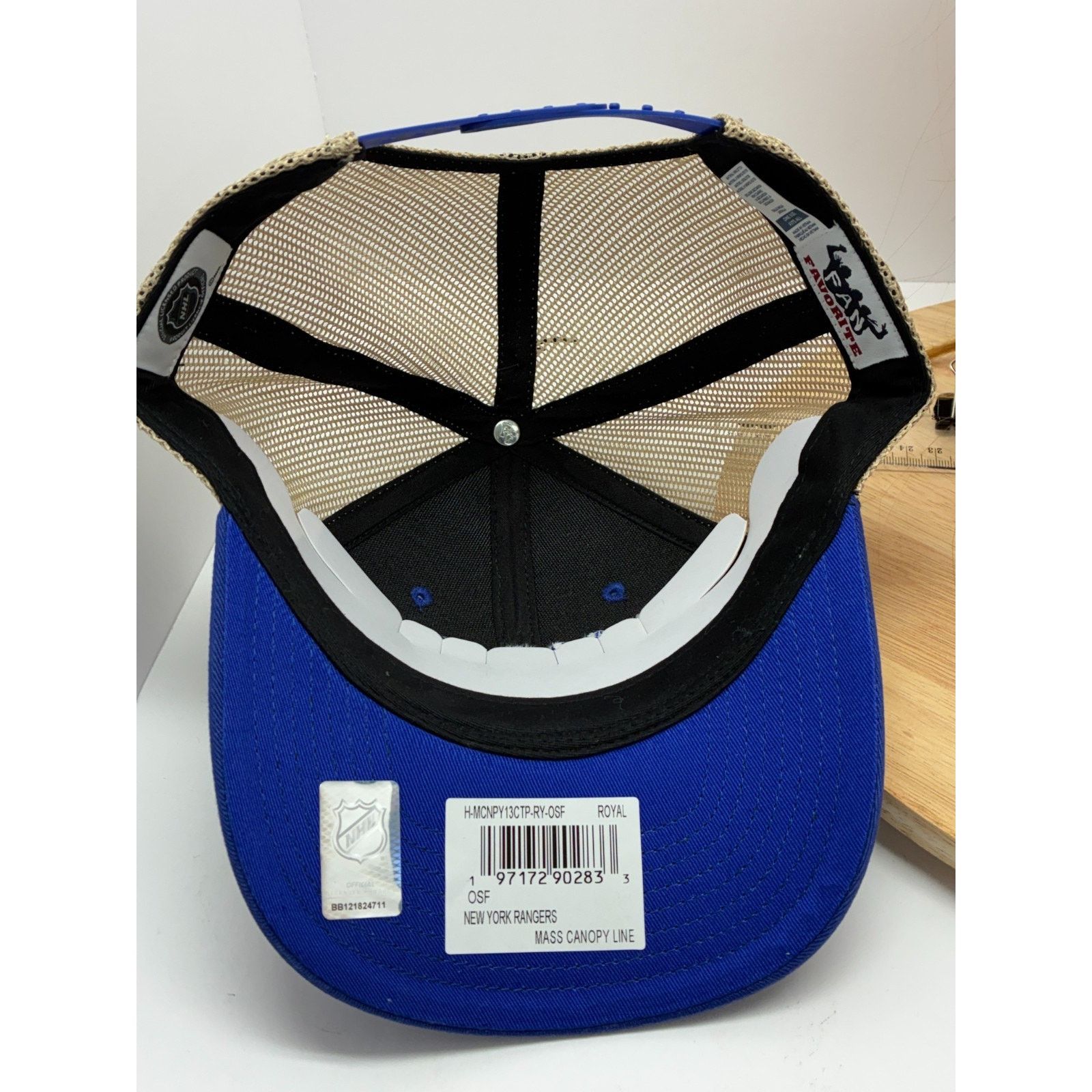 Other New York Rangers Trucker Hat | NHL Licensed Fan Favorite Size ONE SIZE - 8 Thumbnail