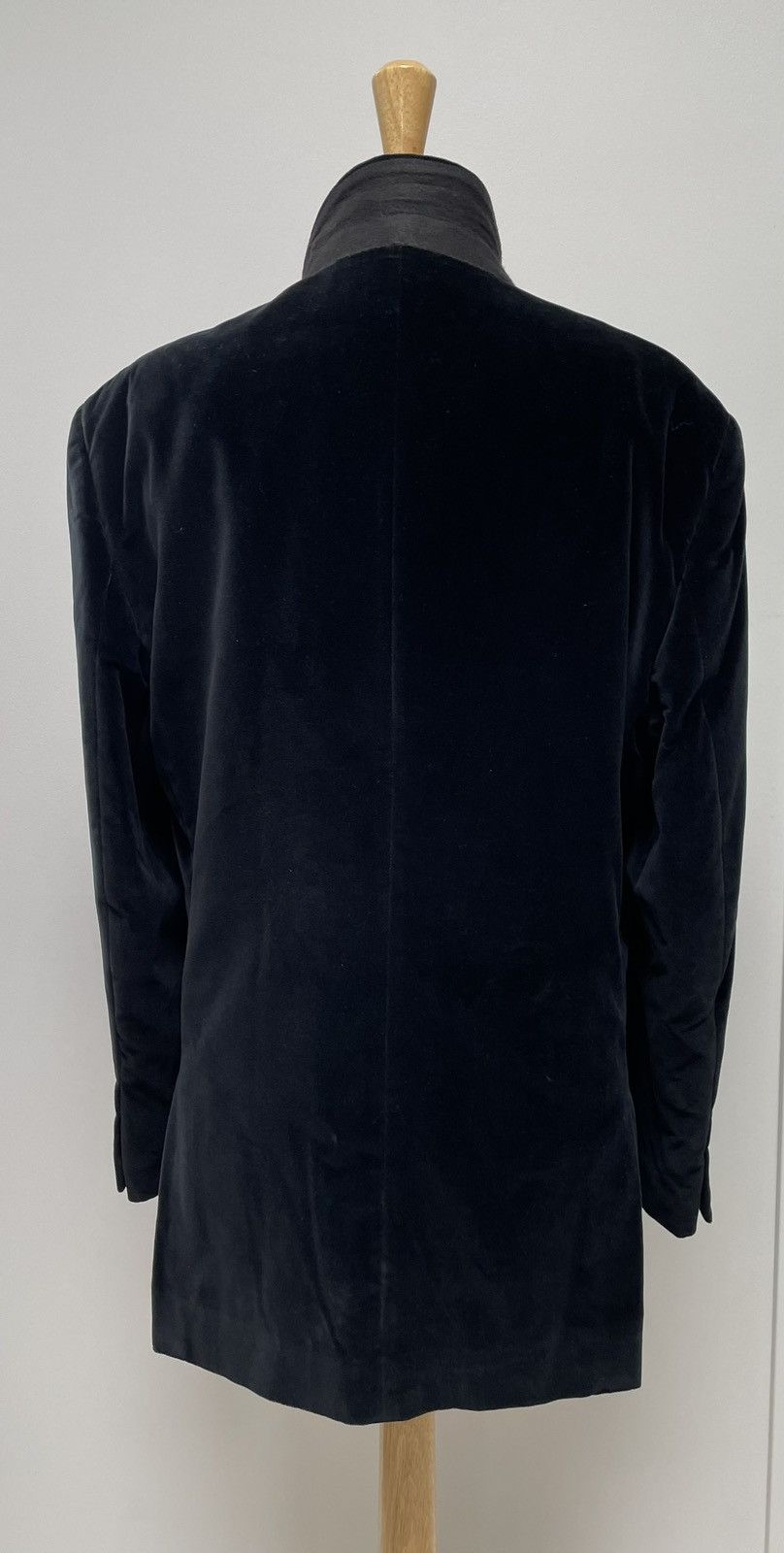 Helmut Lang × Vintage Vintage Helmut Lang Vienna Cotton Velvet Jacket Quilted lining Size 48R - 10 Thumbnail