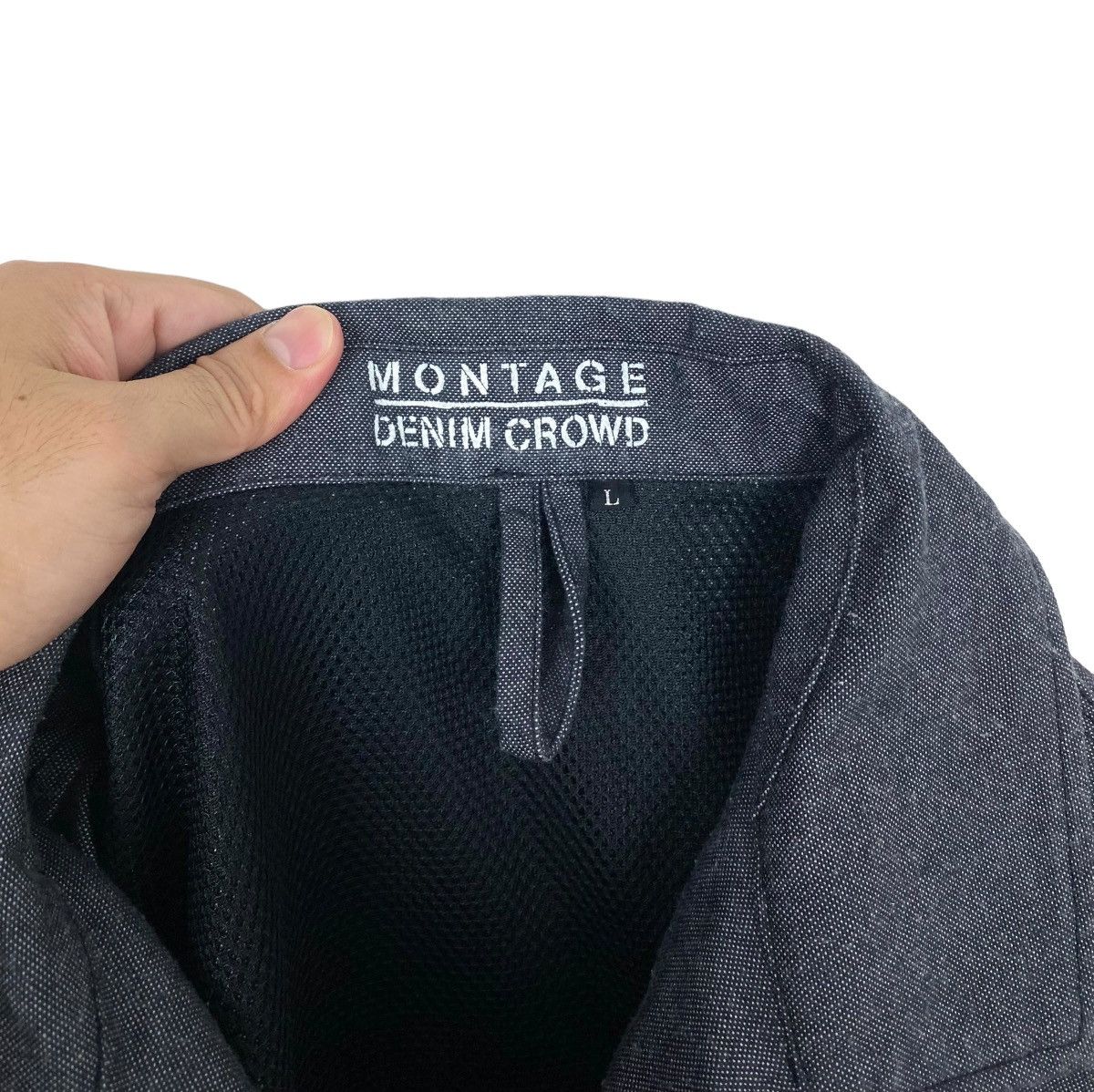 Montage Rare ‼️ Montage Denim Crowd Jacket Size US M / EU 48-50 / 2 - 6 Thumbnail