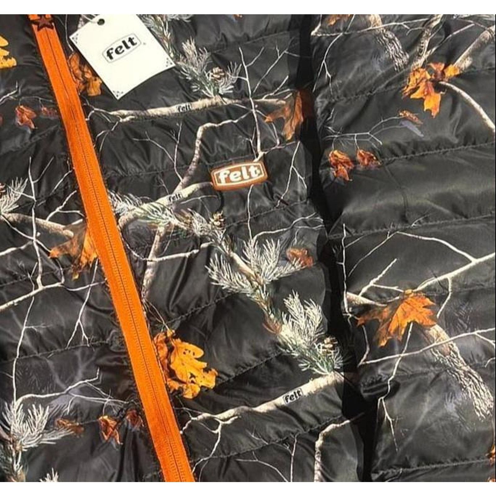 FELT Felt LT400 Packable Down Jacket Logo NWT Pull-Cord Camo $240 Size US XL / EU 56 / 4 - 7 Thumbnail