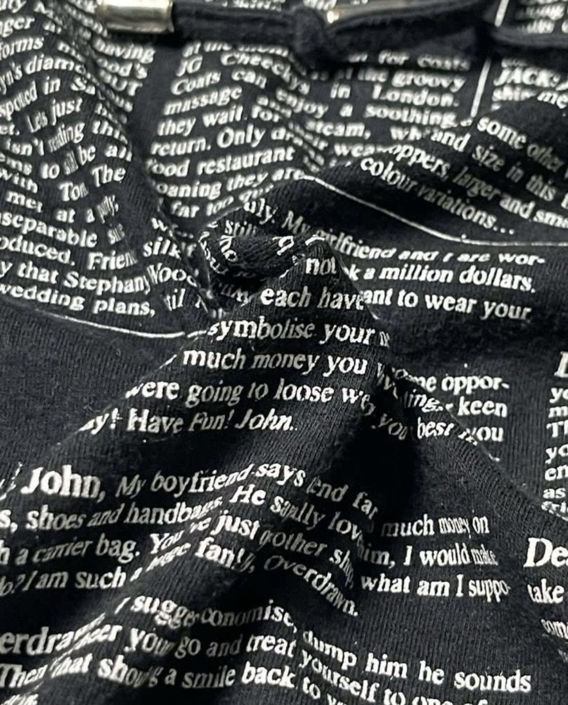 John Galliano John Galliano hoodie newspaper’s print Size US XS / EU 42 / 0 - 6 Thumbnail