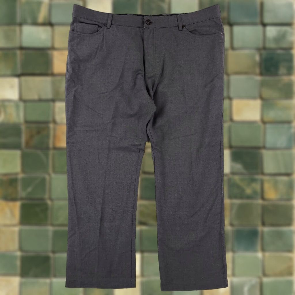 Ermenegildo Zegna Ermenegildo Zegna Dress Pants Wool Elastane Blend Mens 42 x 28 Gray Size US 42 / EU 58 - 1 Thumbnail