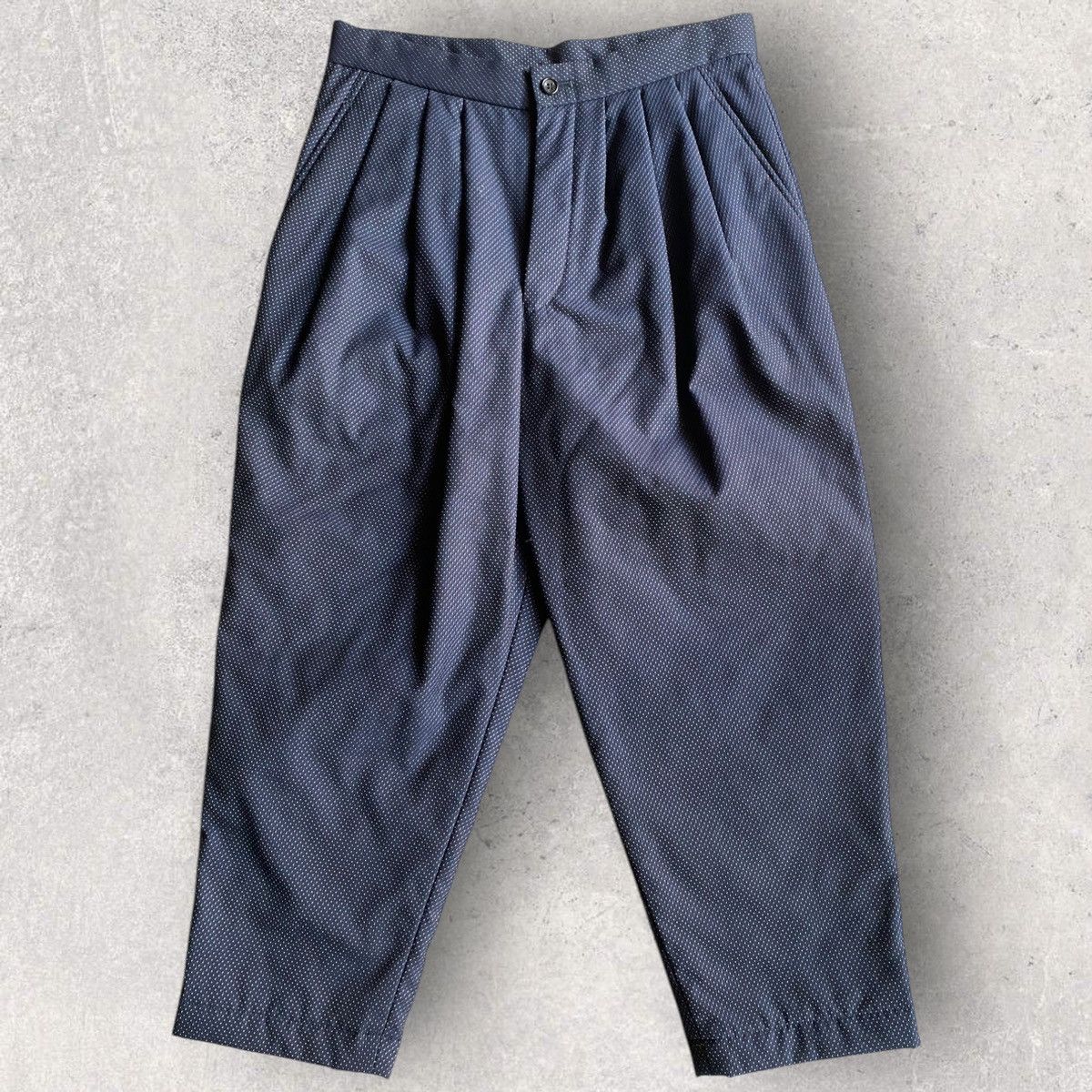 Comme des Garcons Comme Comme Jacquard Balloon Pants Size 29" - 2 Thumbnail