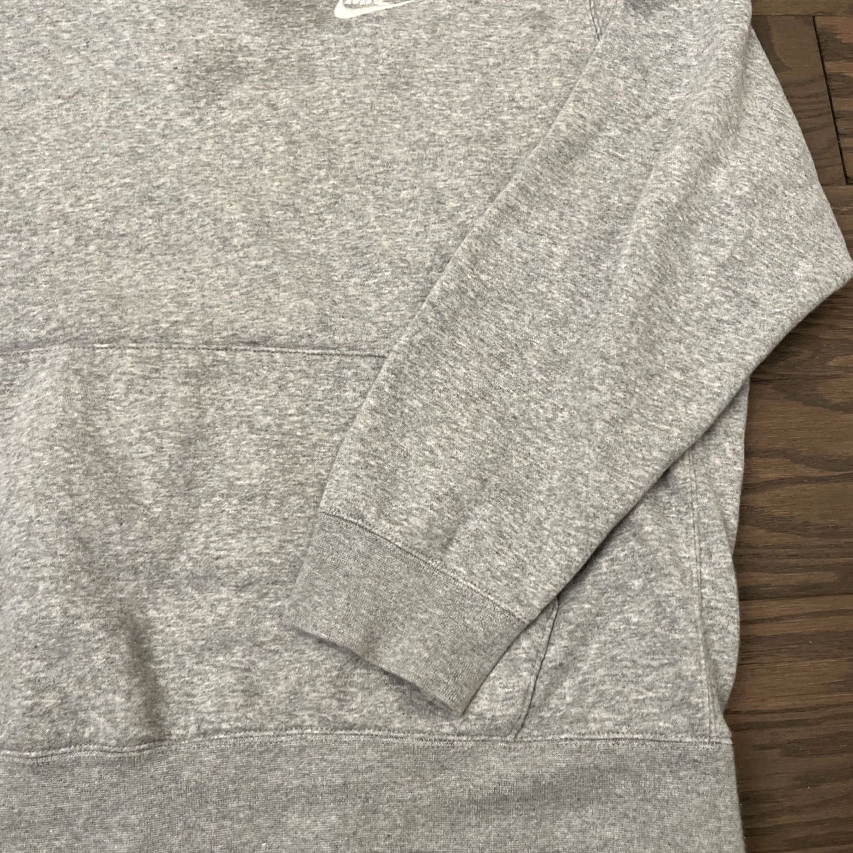 Nike Nike Sportswear Club Fleece Hooded Sweatshirt Mens XL Gray Pullover BV2654-063 Size US XL / EU 56 / 4 - 5 Thumbnail