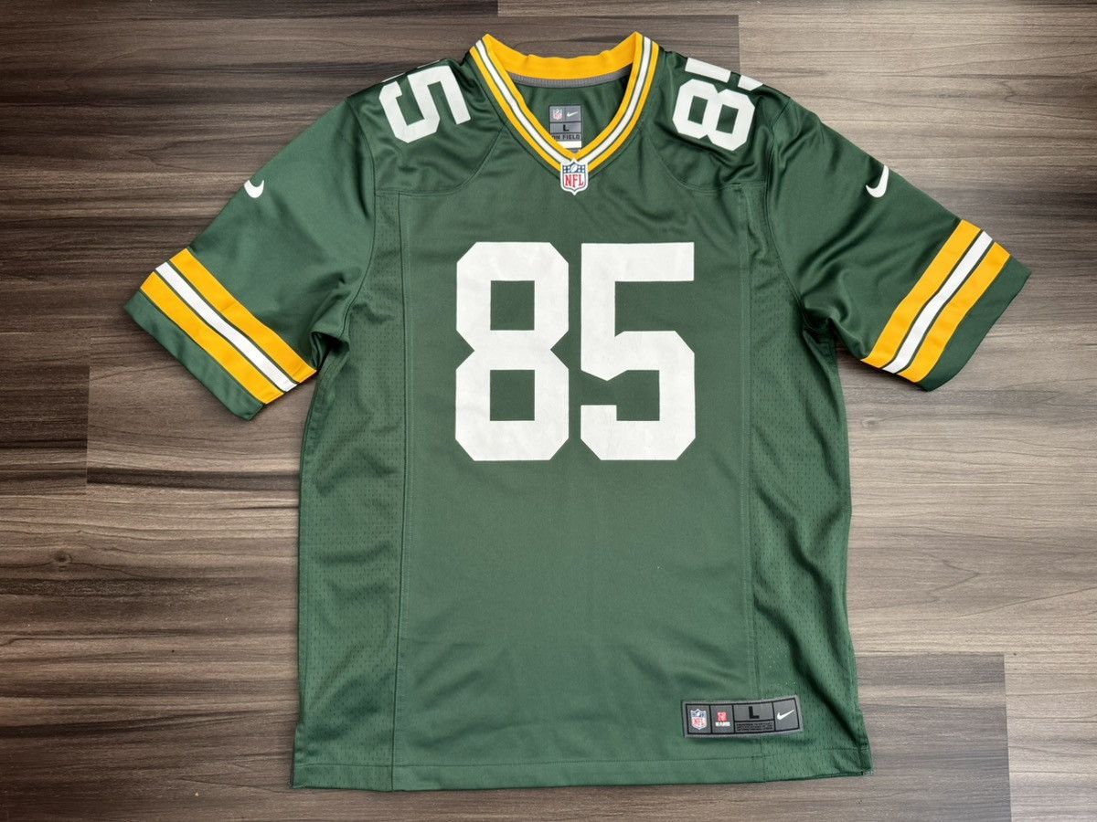 Nike Green Bay Packers Robert Tonyan #85 NFL On Field Game Jersey Size US L / EU 52-54 / 3 - 1 Thumbnail