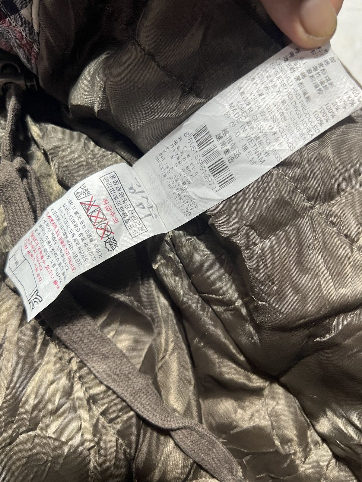 Guess Guess Men's Military Quilted Cotton M65 Field Jacket Size US M / EU 48-50 / 2 - 20 Thumbnail