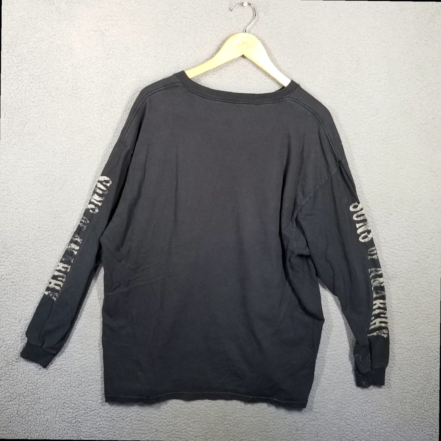 Vintage VINTAGE Sons Of Anarchy Graphic Long Sleeve Shirt Mens Large Black 90s Size US L / EU 52-54 / 3 - 7 Thumbnail