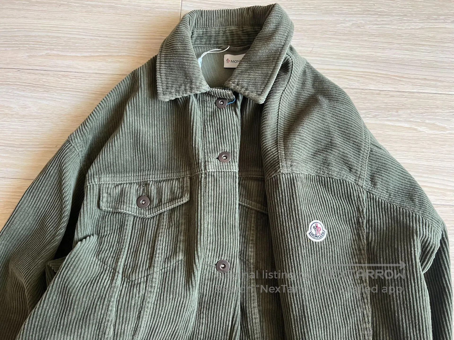 Moncler Moncler Corduroy Shirt Jacket. Size US L / EU 52-54 / 3 - 6 Thumbnail