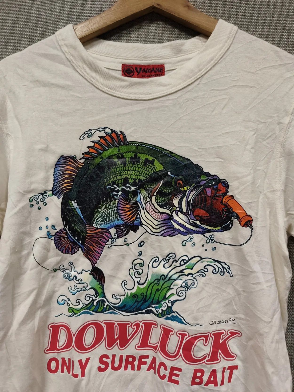 Evisu T shirt evisu dowluck only surface bait Size S / US 4 / IT 40 - 7 Thumbnail