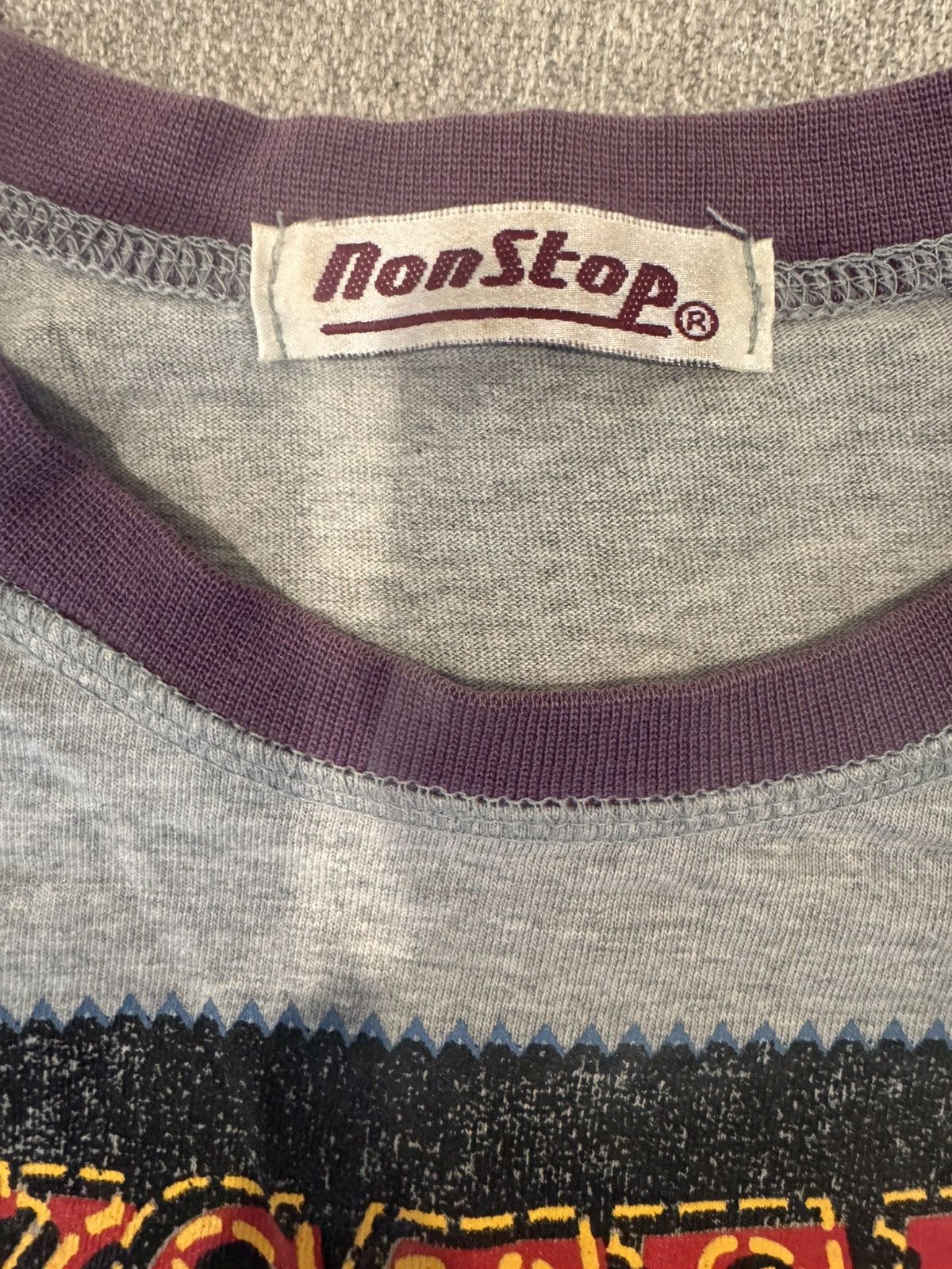 Other Vintage NONSTOP Superstar Raglan Japanese Streetwear Homage Size XS / US 0-2 / IT 36-38 - 3 Thumbnail