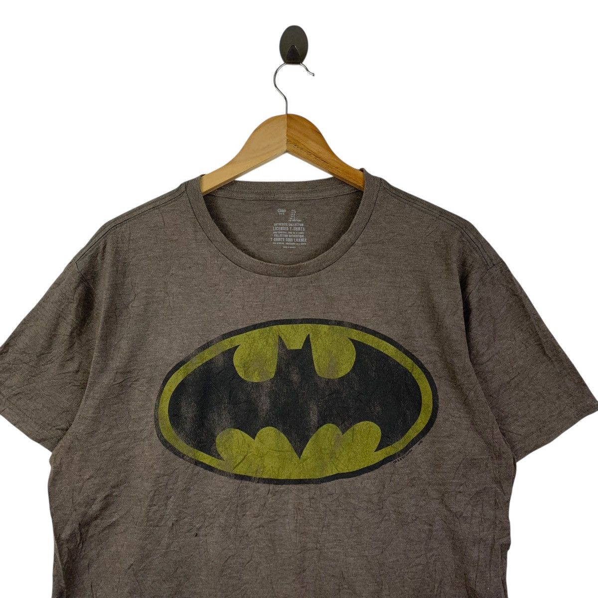 Gap GAP Batman T-Shirt Brown Classic Logo DC Comics Licensed Size US L / EU 52-54 / 3 - 2 Thumbnail