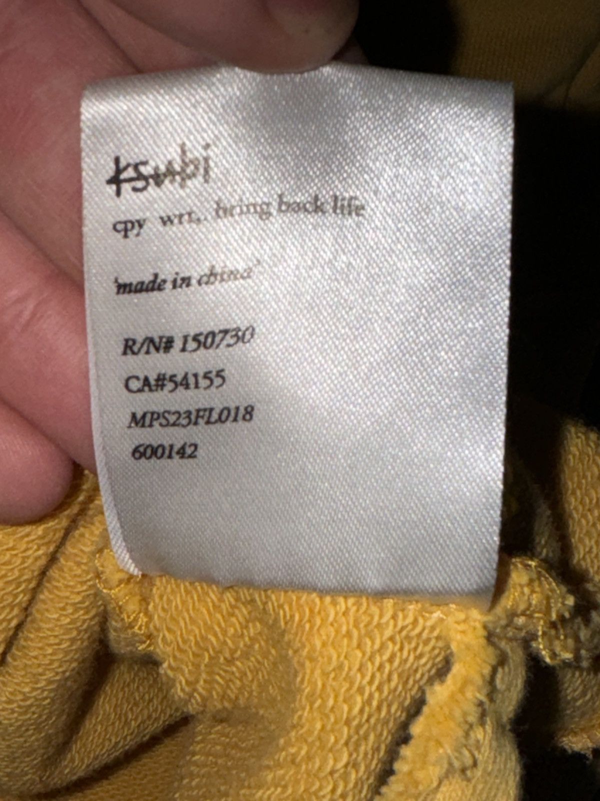 Ksubi Ksubi Biggie Hoodie/ Yellow Size US M / EU 48-50 / 2 - 4 Thumbnail