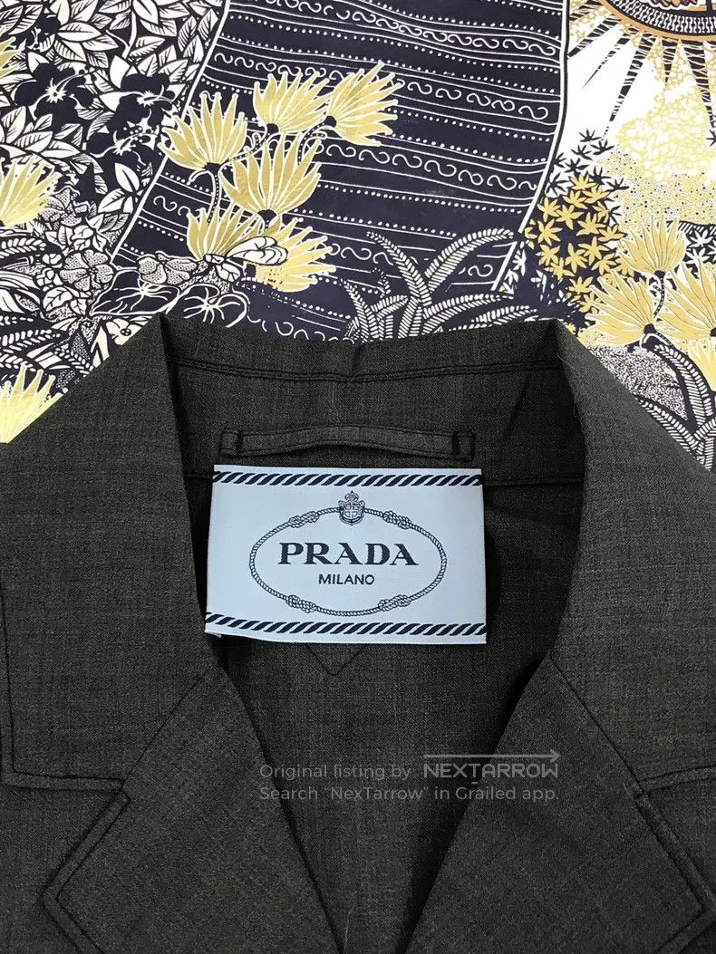 Prada Prada College-style thin wool suit jacket Size XS / US 0-2 / IT 36-38 - 4 Thumbnail